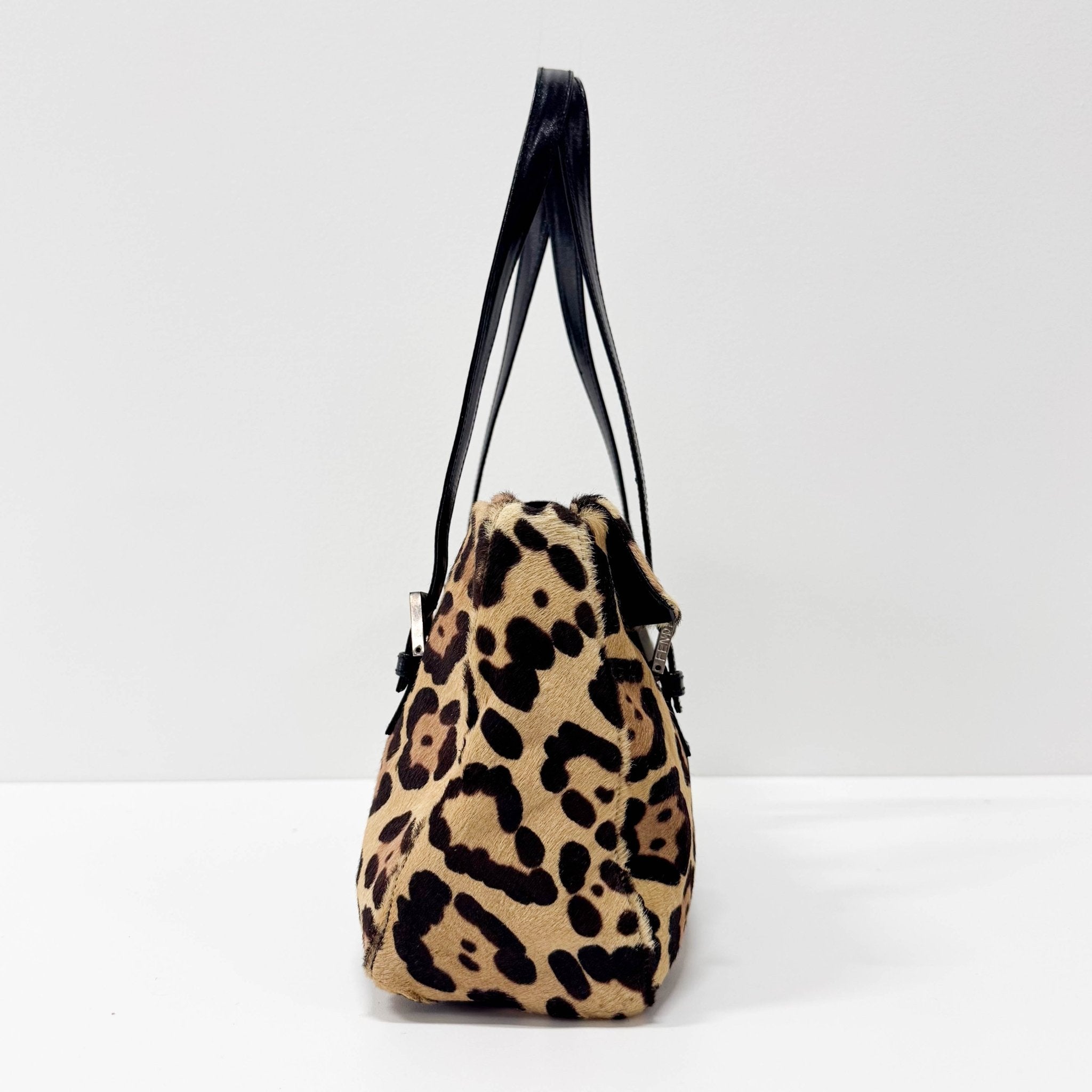 FENDI Pony Hair Leopard Print Shoulder Bag, in , Sold by HIVE PRELOVED - Shoulder Bags, ,