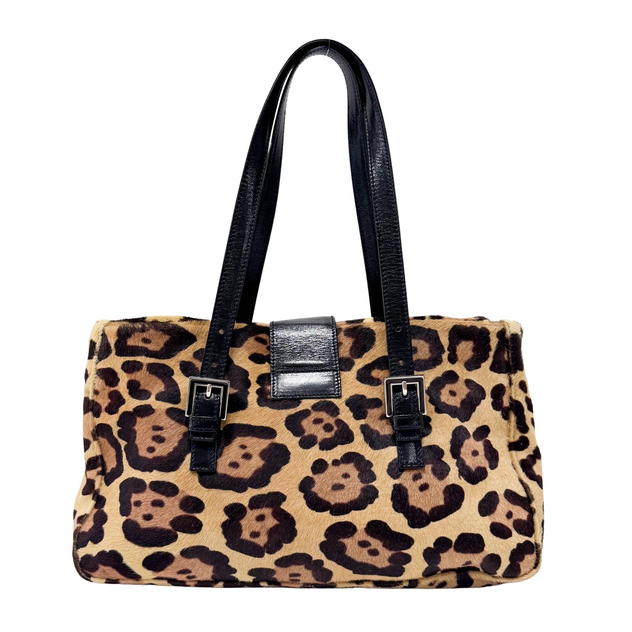 FENDI Pony Hair Leopard Print Shoulder Bag, in , Sold by HIVE PRELOVED - Shoulder Bags, ,