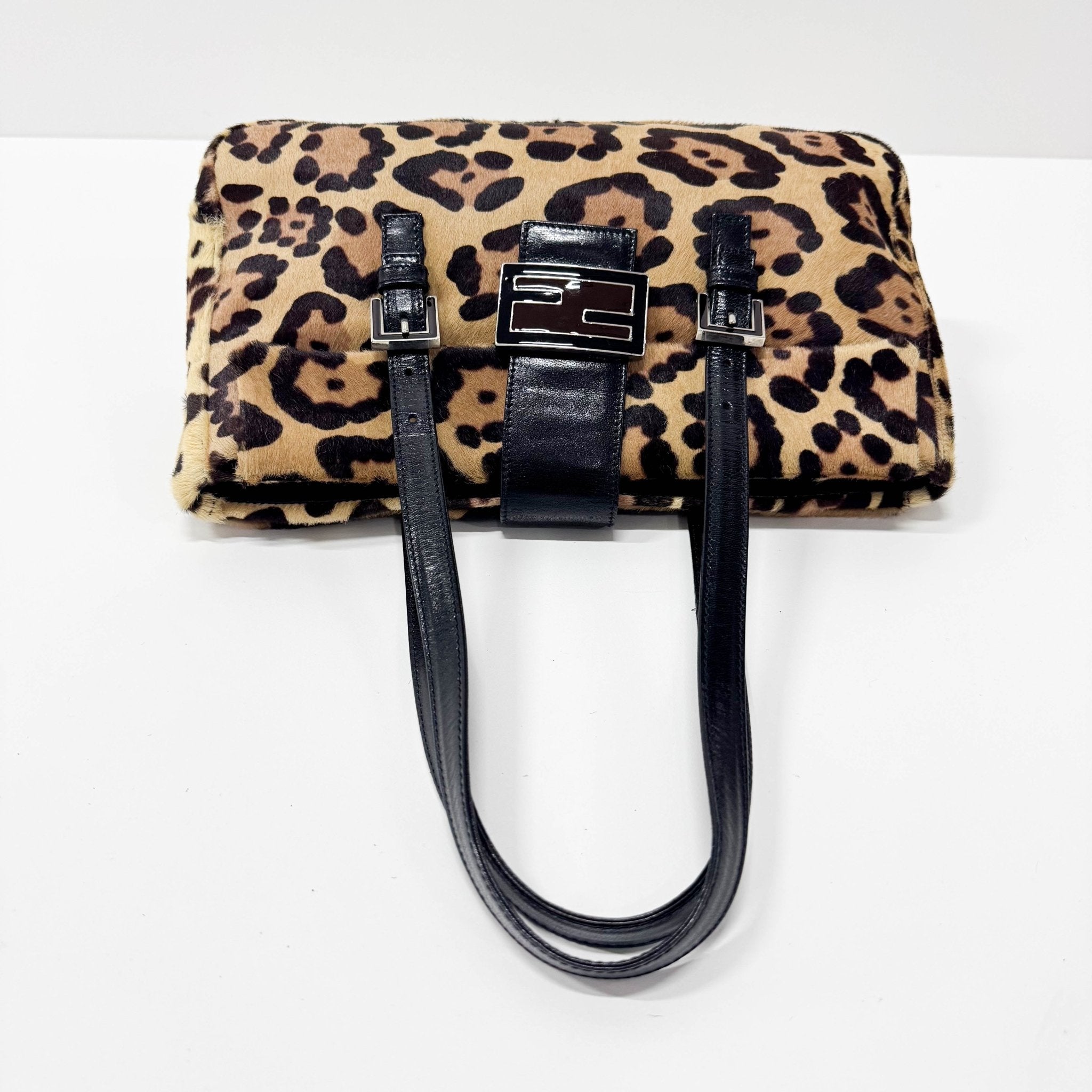 FENDI Pony Hair Leopard Print Shoulder Bag, in , Sold by HIVE PRELOVED - Shoulder Bags, ,