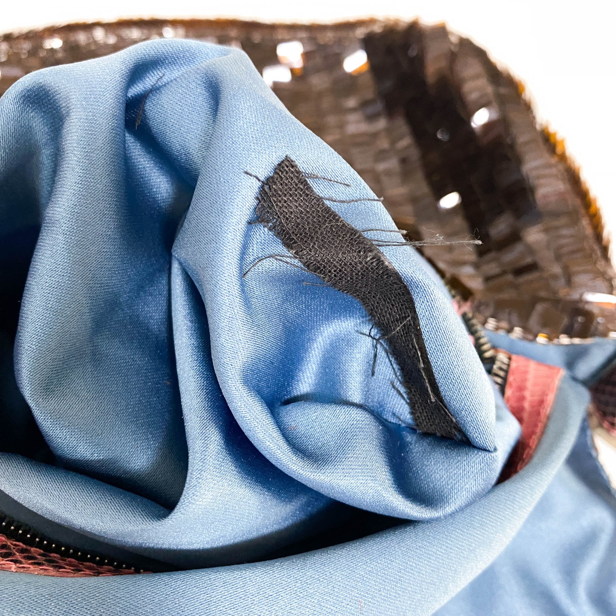 FENDI Rare Baguette Brown Pink Sequin / Beads Shoulder Bag, in , Sold by HIVE PRELOVED - Shoulder Bags, ,