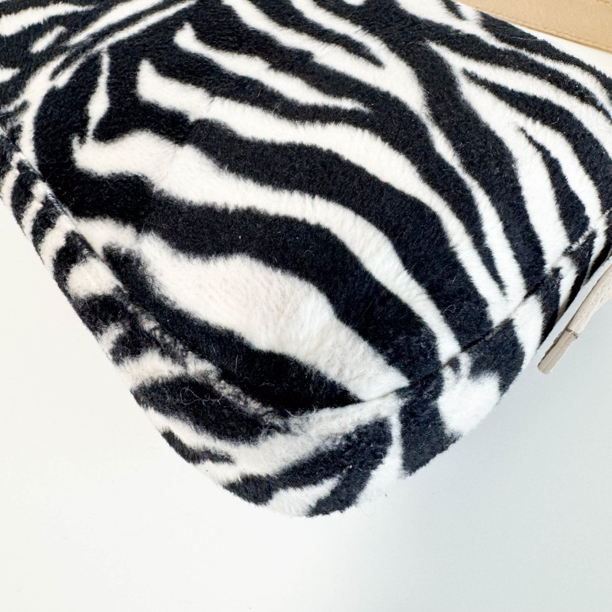 FENDI Rare Baguette Zebra Design Cotton Fabric Shoulder Bag, in , Sold by HIVE PRELOVED - Shoulder Bags, ,