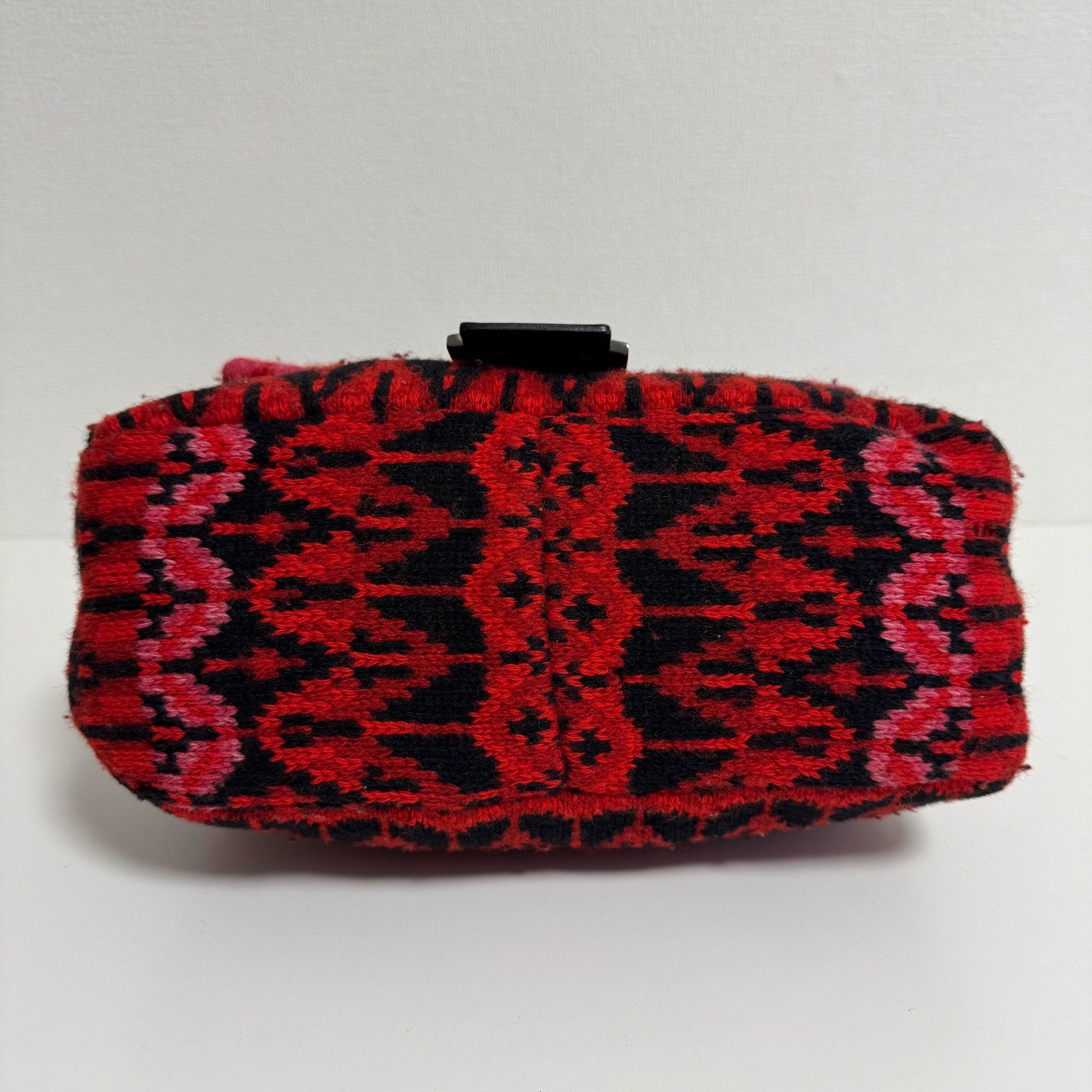 FENDI Red Wool Mamma Baguette Shoulder Bag, in , Sold by HIVE PRELOVED - Shoulder Bags, ,