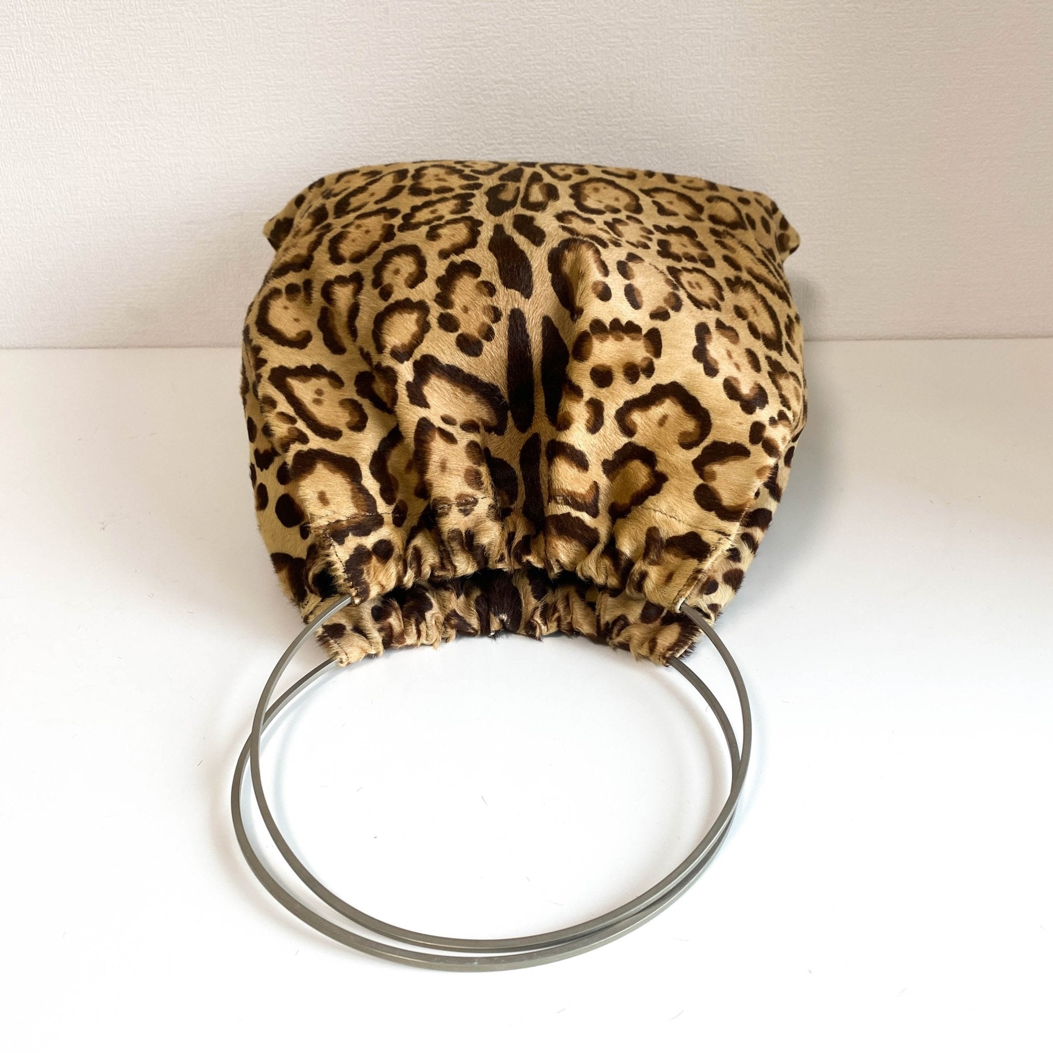 FENDI Ring Handle Pony Hair Leopard Tote Handbag, in , Sold by HIVE PRELOVED - Handle Bags, Totes,