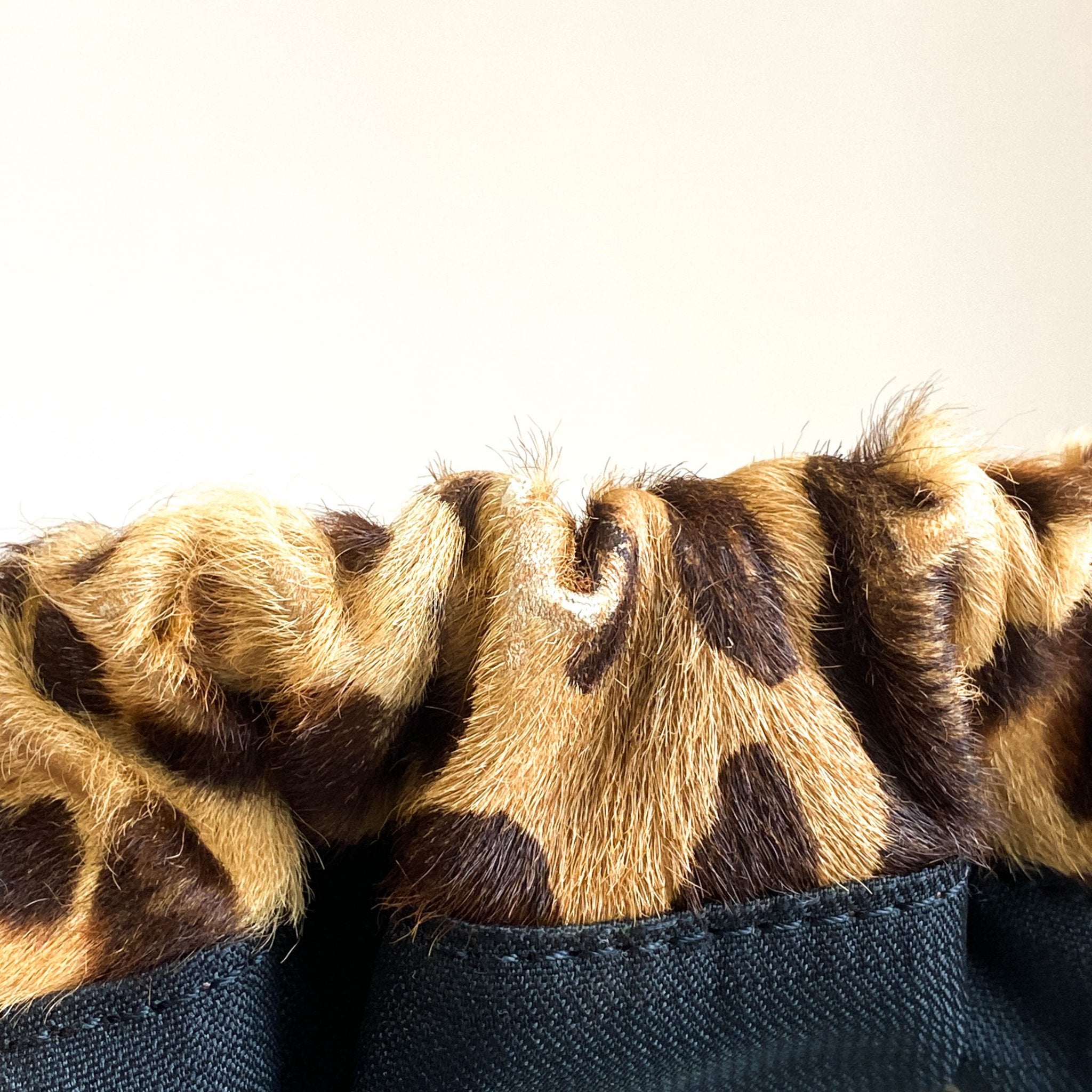 FENDI Ring Handle Pony Hair Leopard Tote Handbag, in , Sold by HIVE PRELOVED - Handle Bags, Totes,