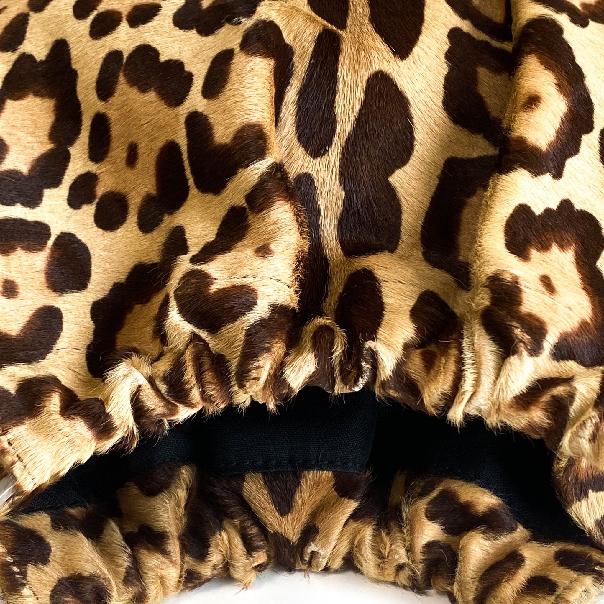 FENDI Ring Handle Pony Hair Leopard Tote Handbag, in , Sold by HIVE PRELOVED - Handle Bags, Totes,