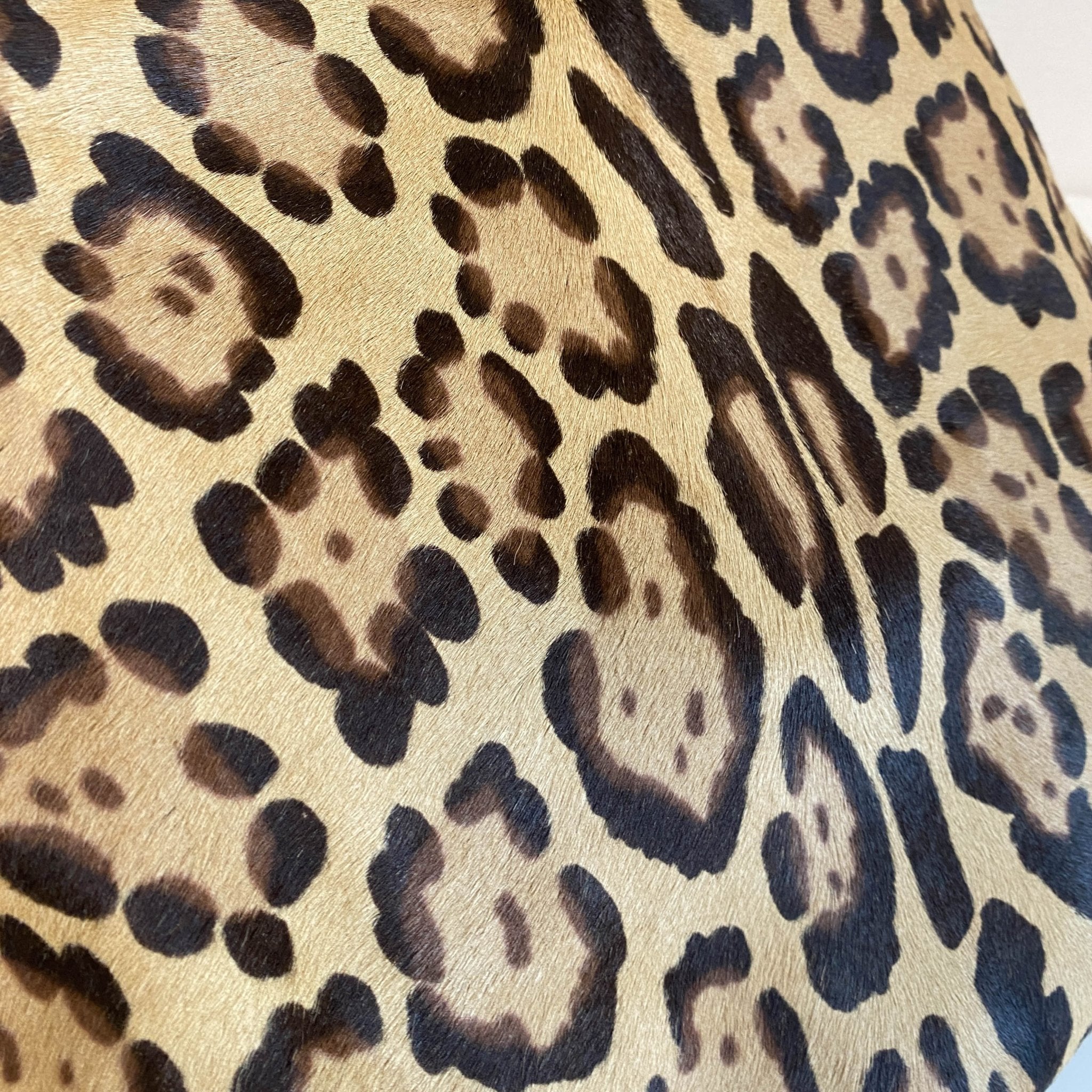 FENDI Ring Handle Pony Hair Leopard Tote Handbag, in , Sold by HIVE PRELOVED - Handle Bags, ,