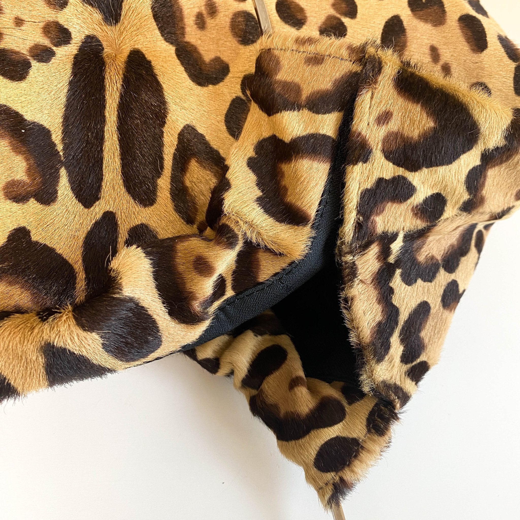 FENDI Ring Handle Pony Hair Leopard Tote Handbag, in , Sold by HIVE PRELOVED - Handle Bags, ,