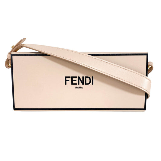FENDI Roma Vertical Box Pink Leather shoulder bag, in , Sold by HIVE PRELOVED - Shoulder Bags, ,