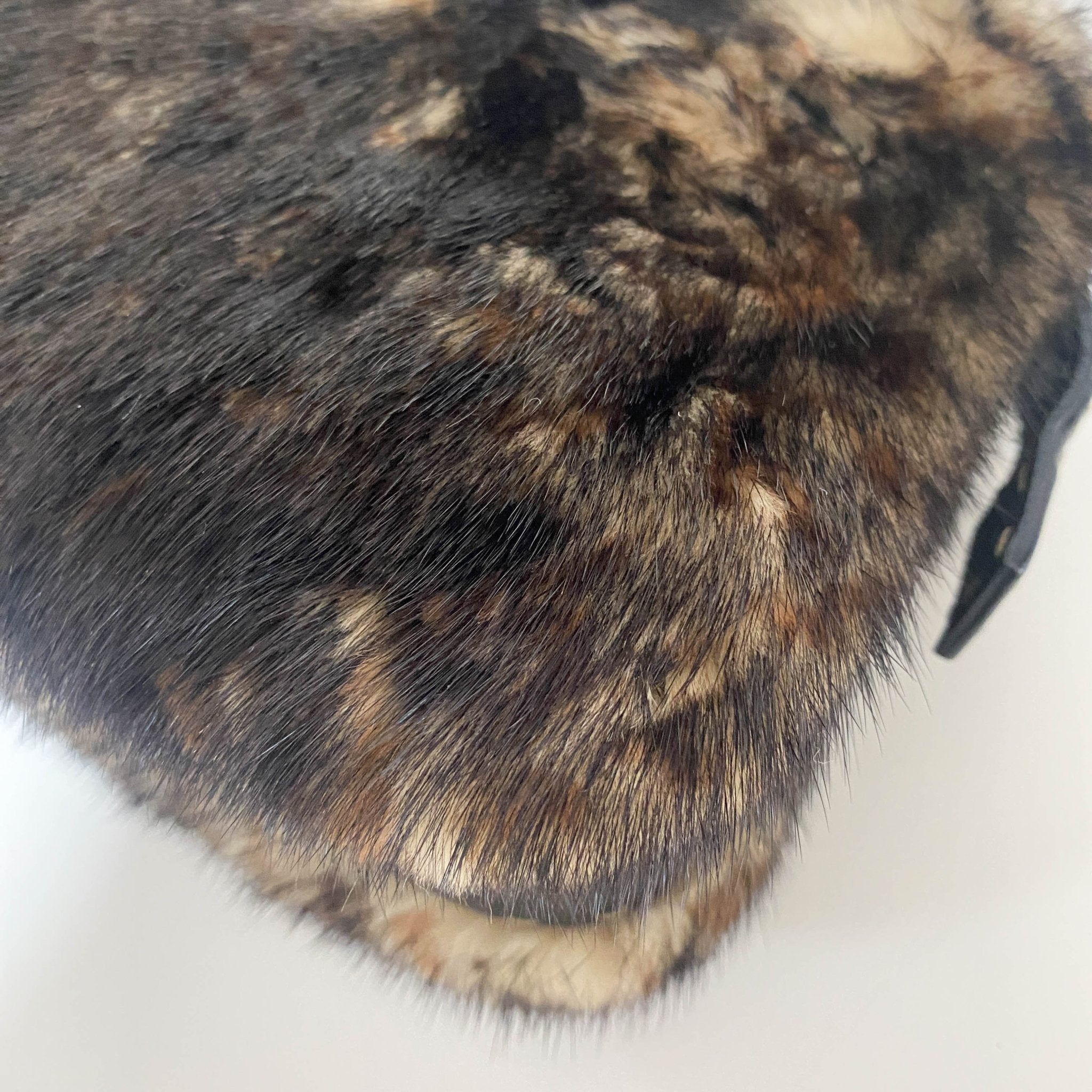 FENDI Selleria Baguette Black Fur Shoulder Bag, in , Sold by HIVE PRELOVED - Shoulder Bags, ,