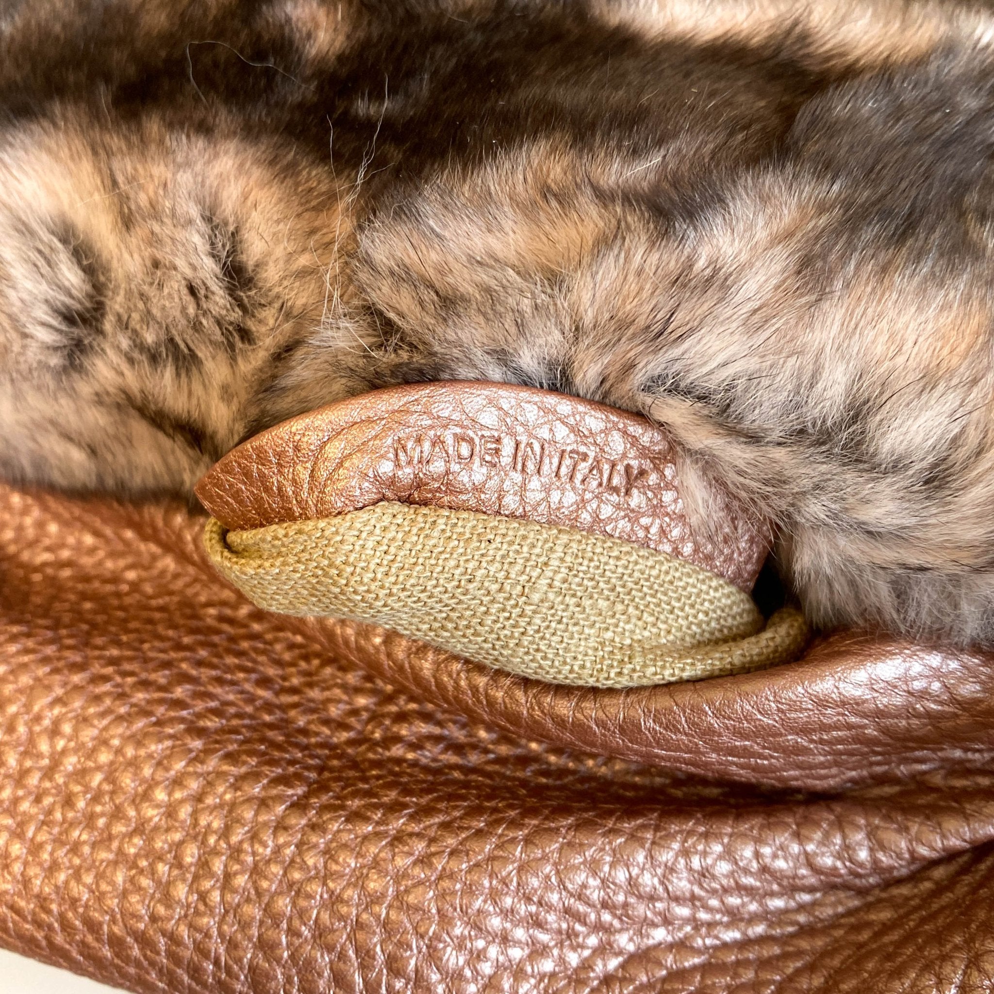 FENDI Selleria Mini Mamma Baguette Fur Pink / Brown Shoulder Bag, in , Sold by HIVE PRELOVED - Shoulder Bags, ,