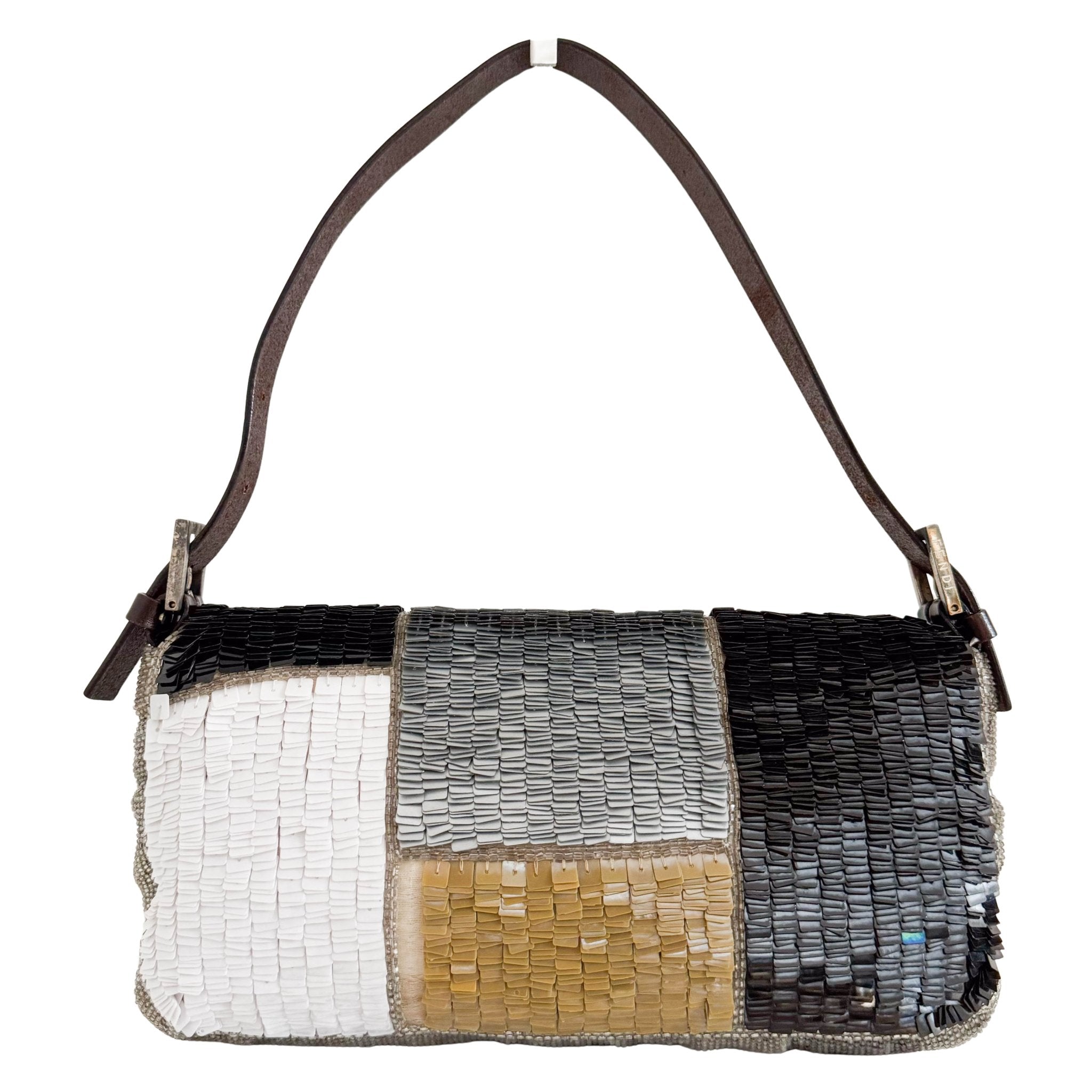 FENDI Sequin Paillettes Beaded Baguette Multicolor, in , Sold by HIVE PRELOVED - Shoulder Bags, ,