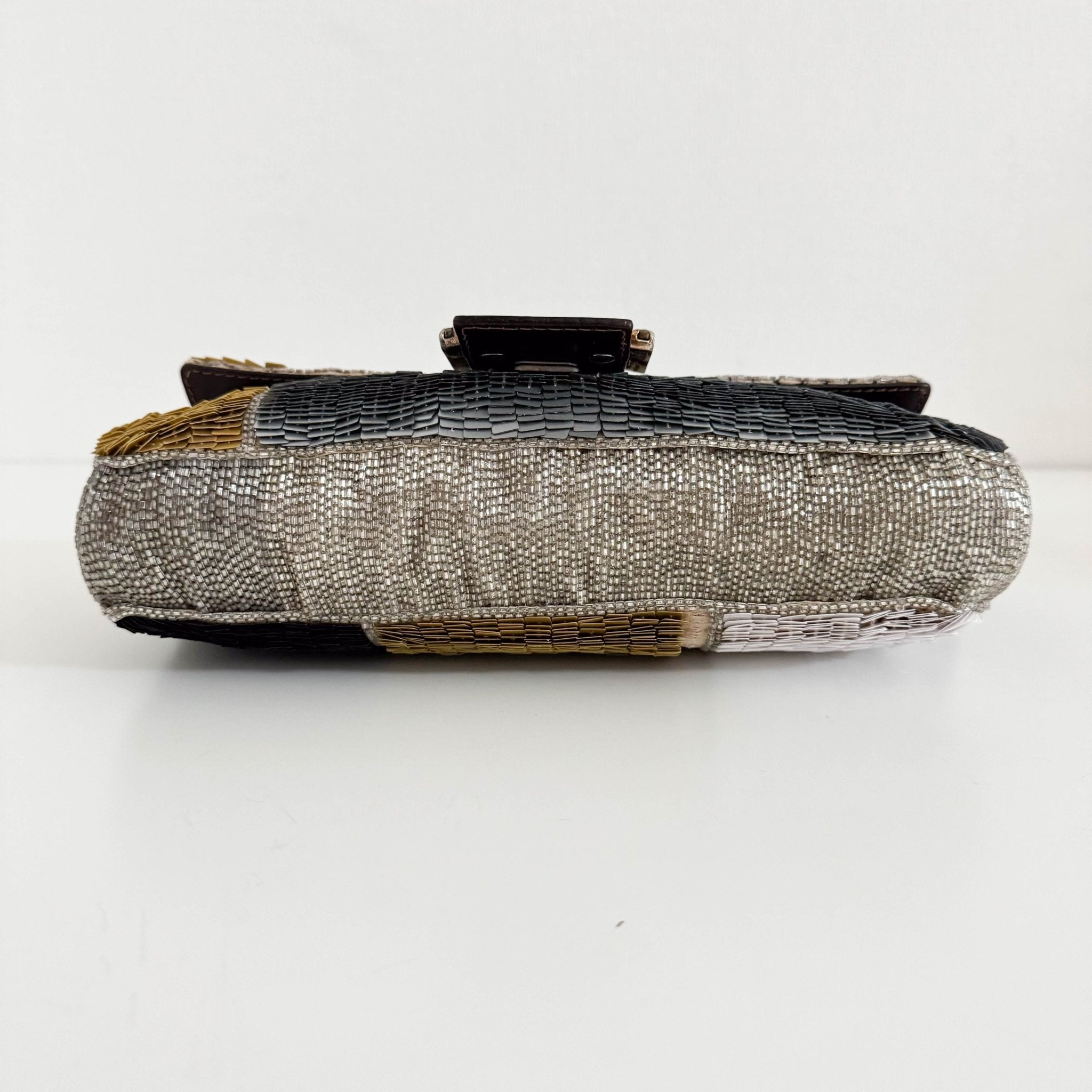 FENDI Sequin Paillettes Beaded Baguette Multicolor, in , Sold by HIVE PRELOVED - Shoulder Bags, ,