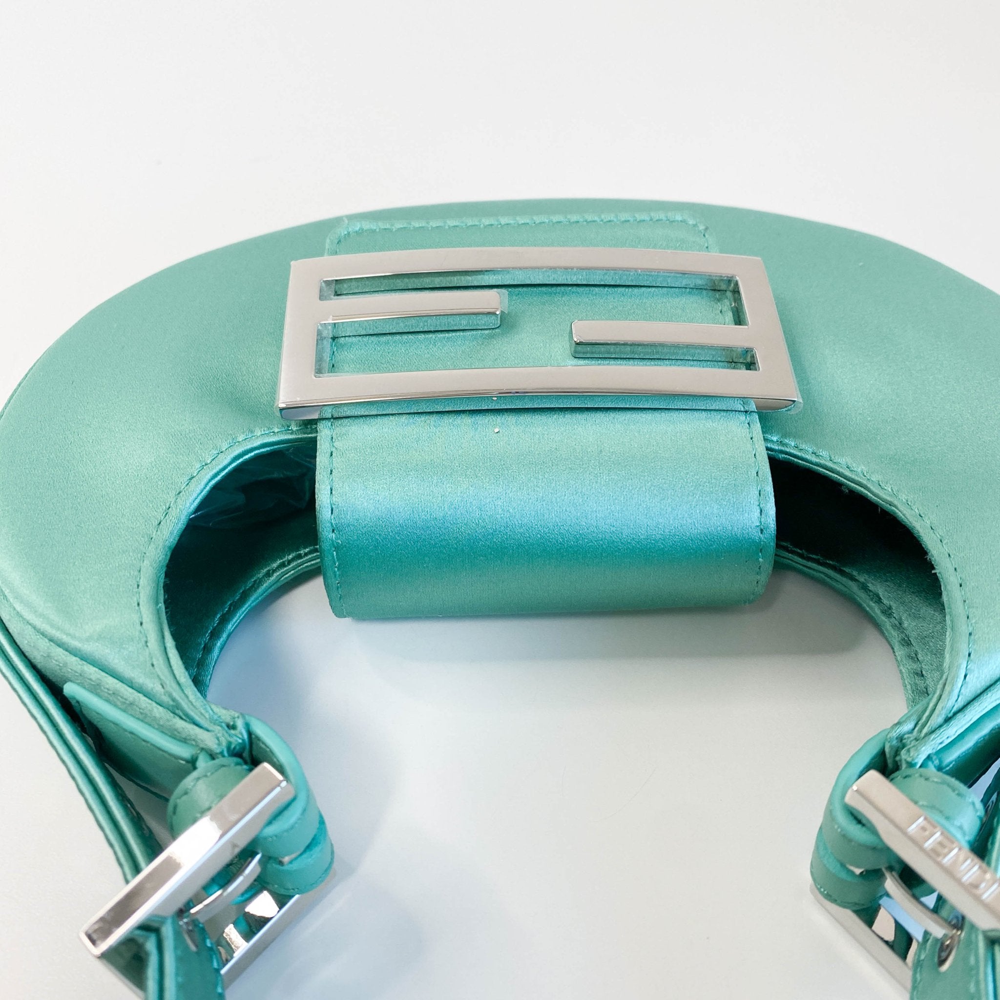 FENDI Silk Satin Mini Cookie Hobo Bag, in , Sold by HIVE PRELOVED - Handle Bags, ,