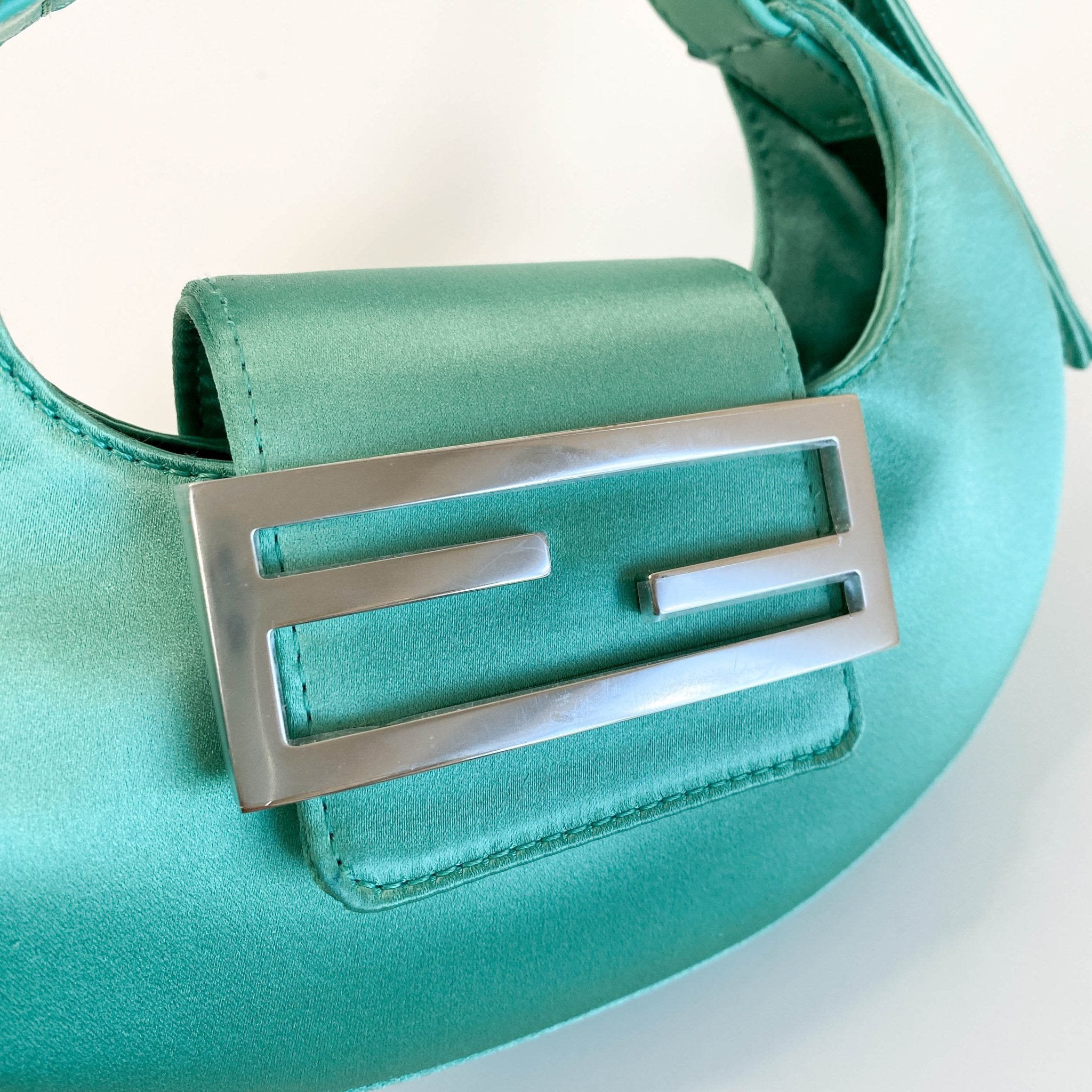 FENDI Silk Satin Mini Cookie Hobo Bag, in , Sold by HIVE PRELOVED - Handle Bags, ,