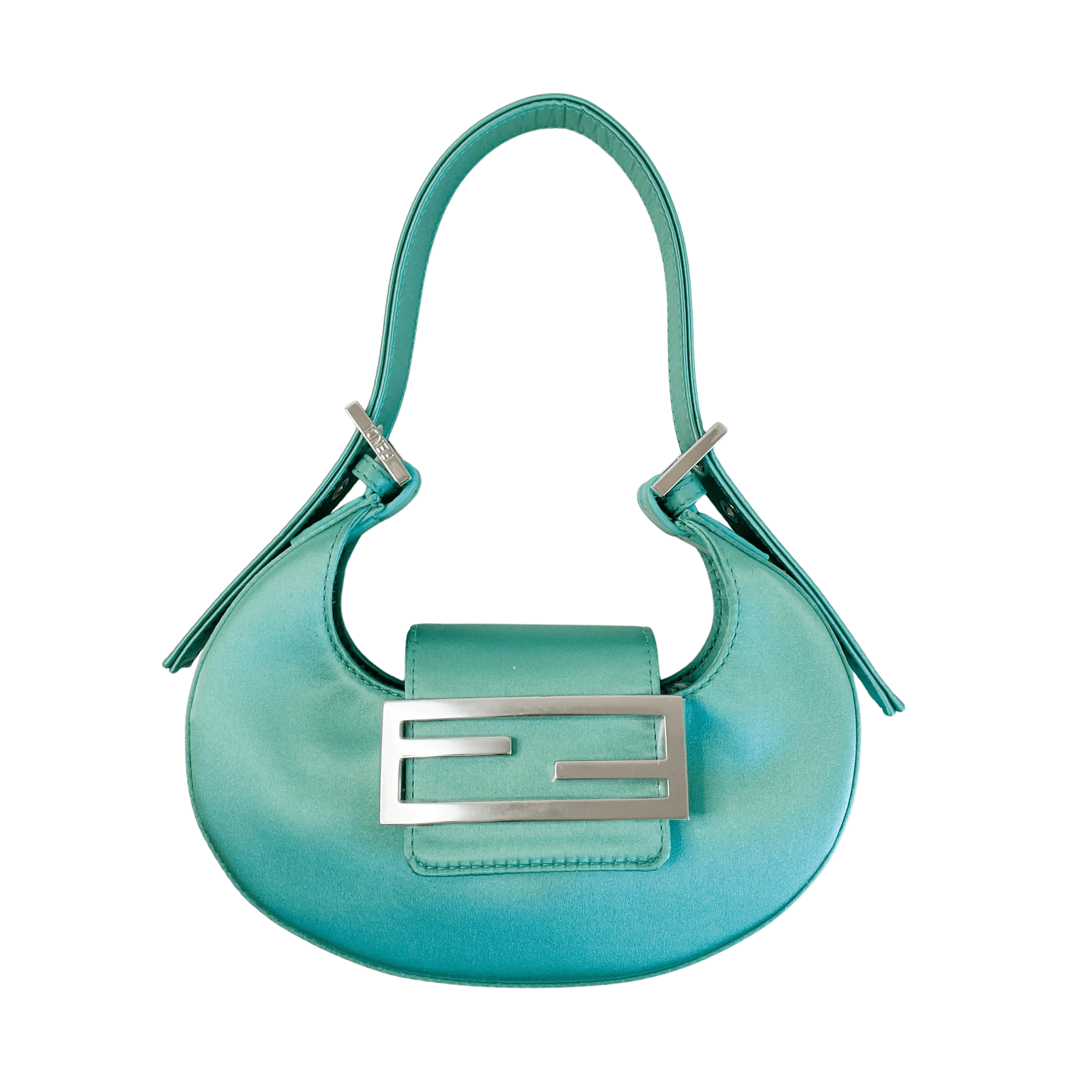 FENDI Silk Satin Mini Cookie Hobo Bag, in , Sold by HIVE PRELOVED - Handle Bags, ,