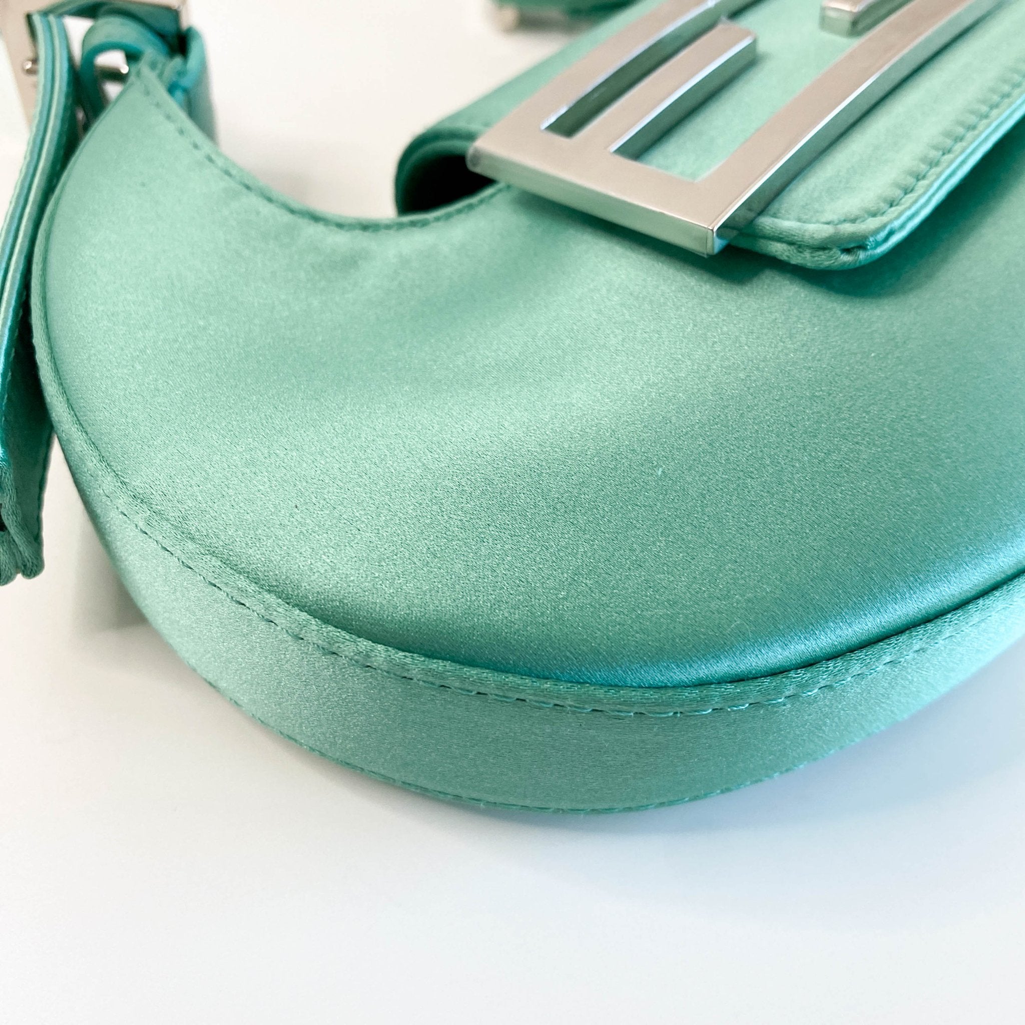 FENDI Silk Satin Mini Cookie Hobo Bag, in , Sold by HIVE PRELOVED - Handle Bags, ,