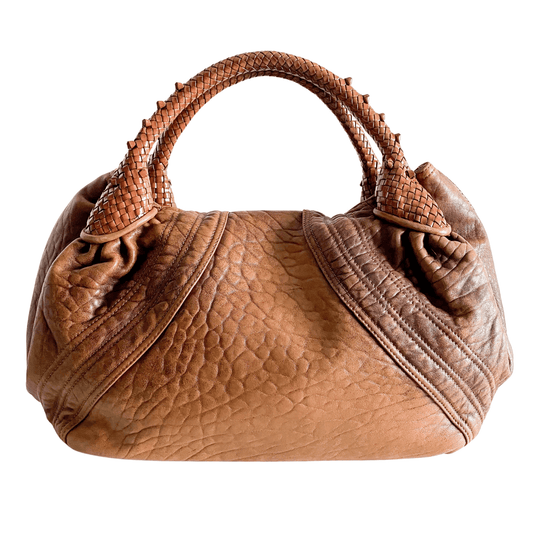 FENDI Spy Brown Leather Shoulder Bag, in , Sold by HIVE PRELOVED - Handle Bags, ,