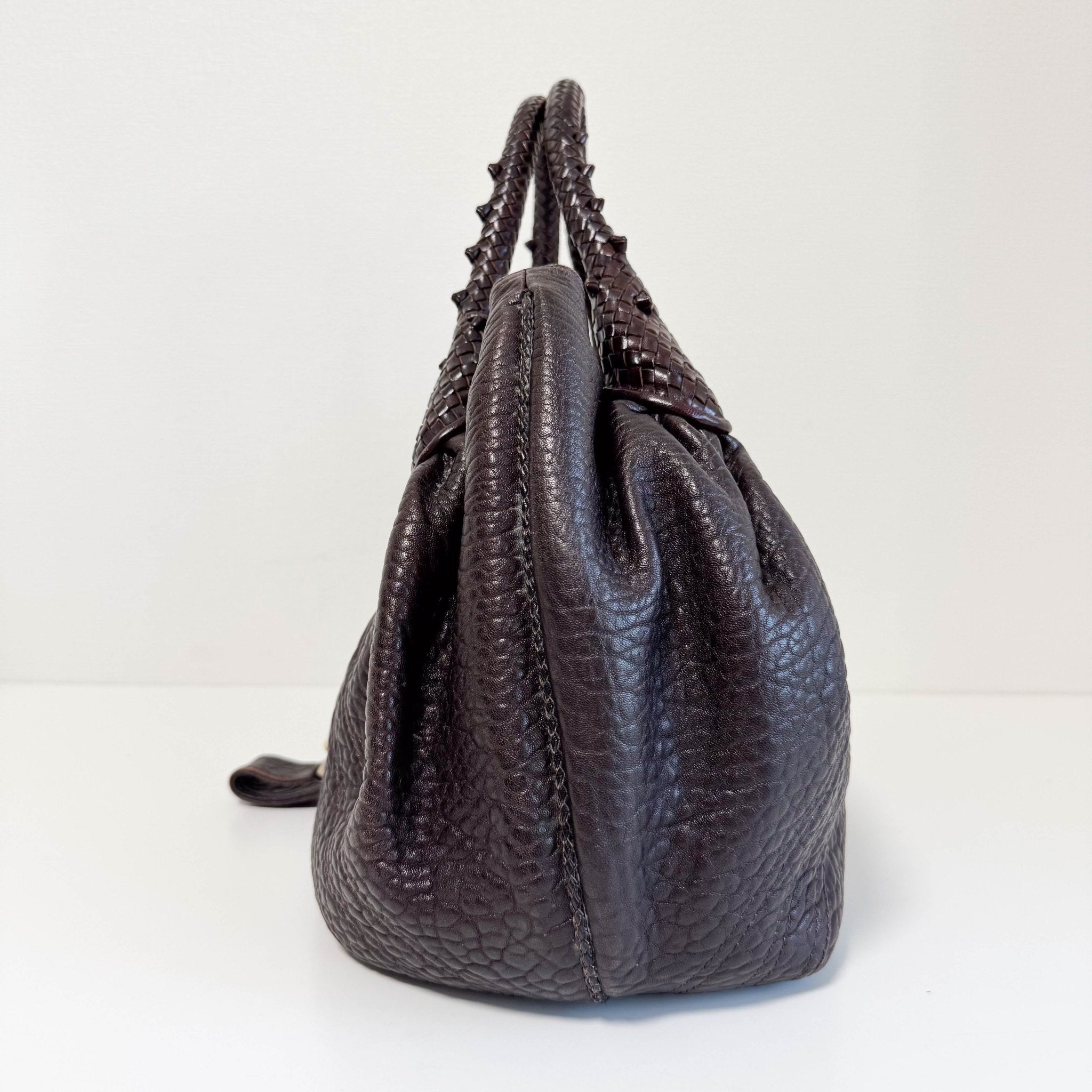 FENDI Spy Brown Leather Shoulder Bag, in , Sold by HIVE PRELOVED - Shoulder Bags, ,