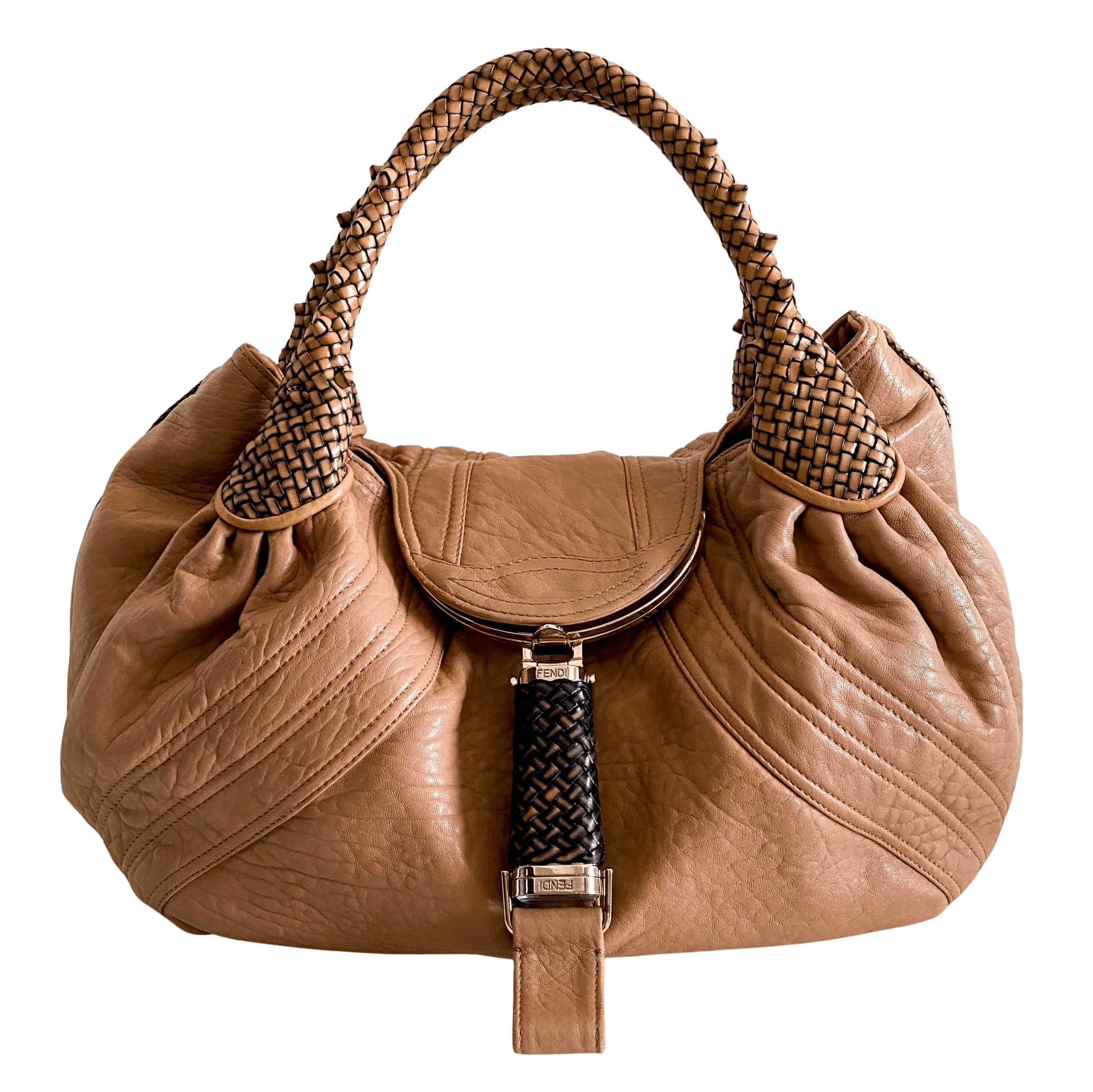 FENDI Spy Dust Pink Leather Shoulder Bag, in , Sold by HIVE PRELOVED - Shoulder Bags, ,