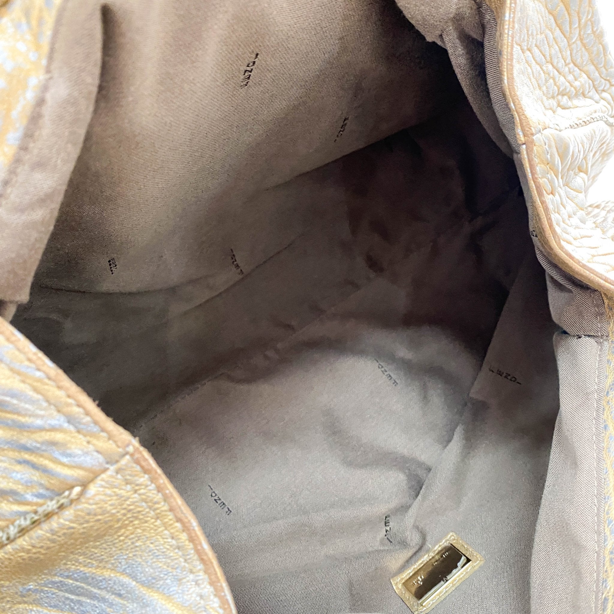 FENDI Spy Gold Leather Shoulder Bag, in , Sold by HIVE PRELOVED - Shoulder Bags, ,