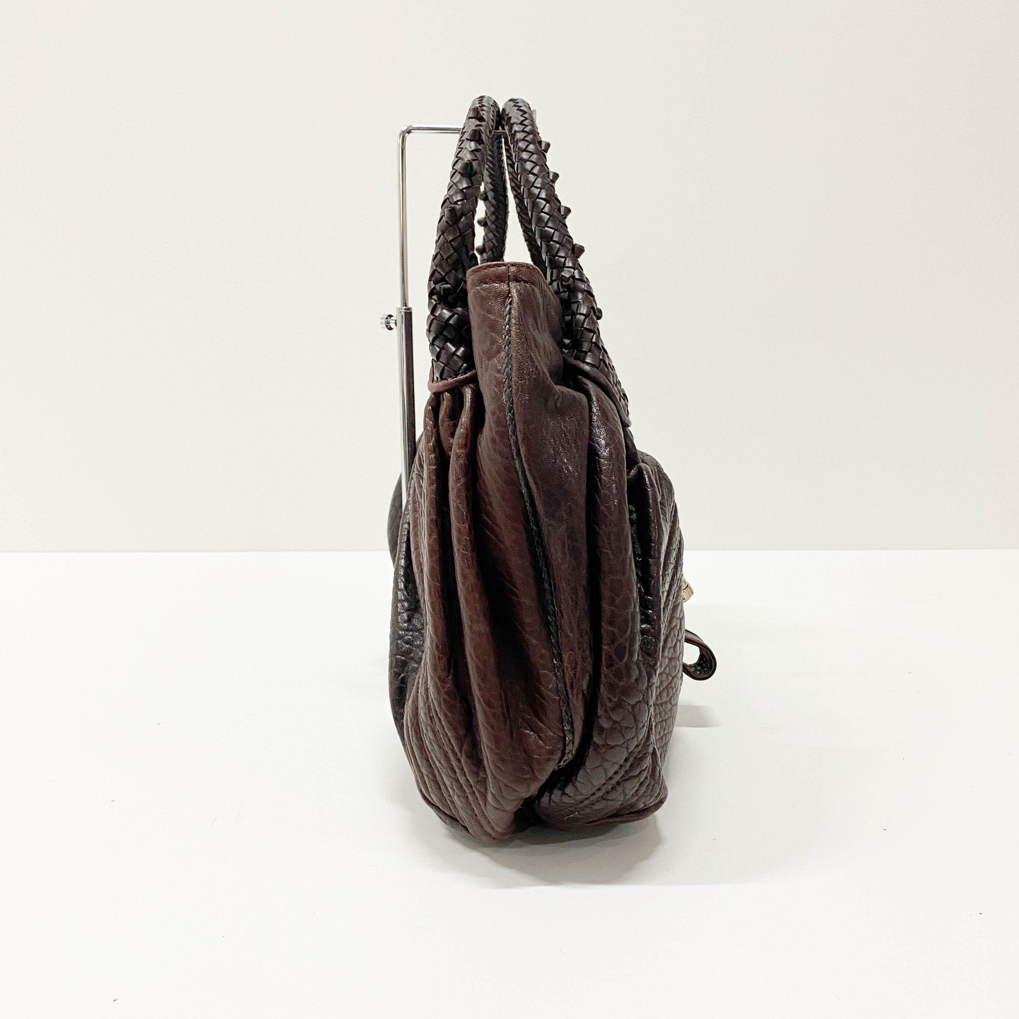 FENDI Spy Handbag in Brown Leather, in , Sold by HIVE PRELOVED - Handle Bags, ,