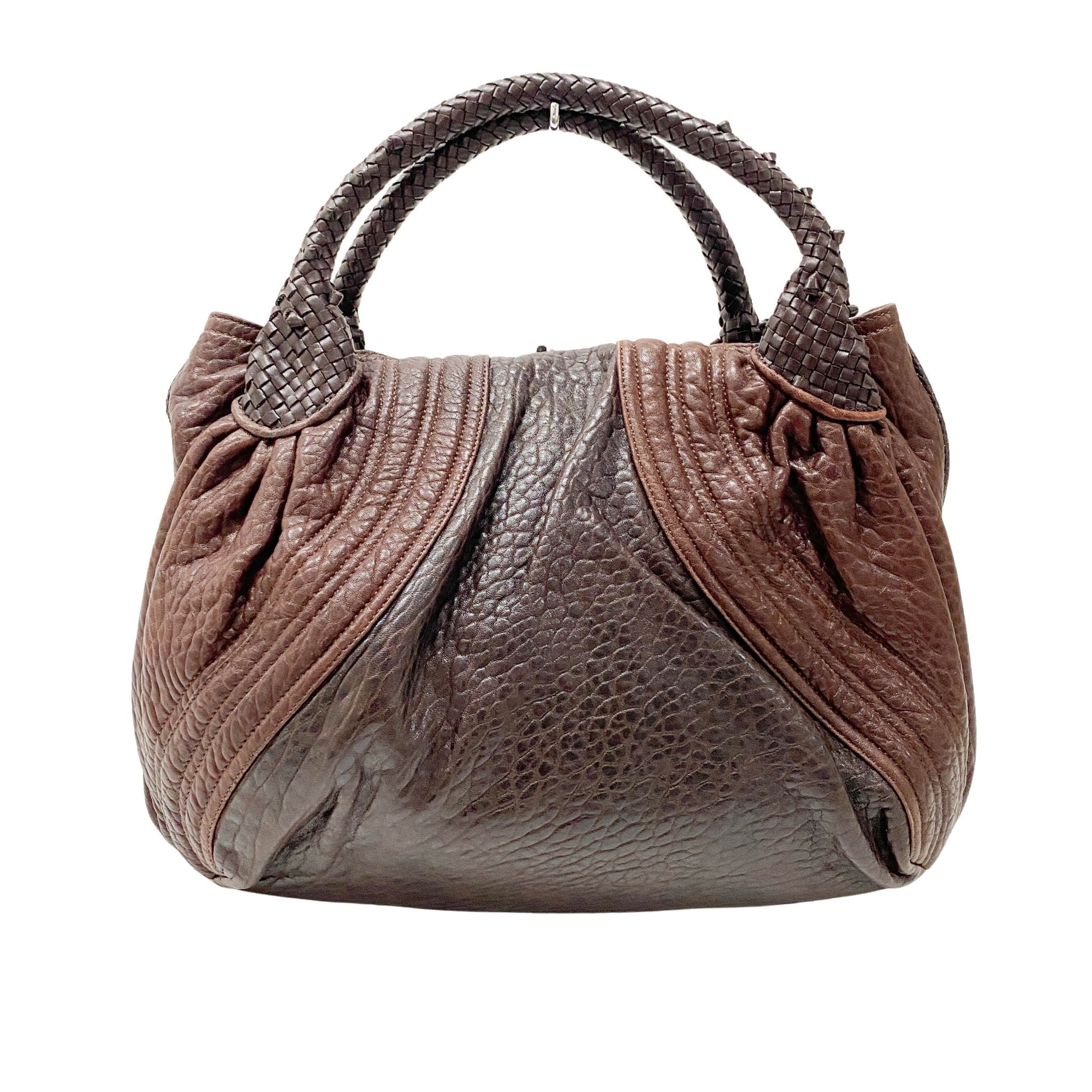 FENDI Spy Handbag in Brown Leather, in , Sold by HIVE PRELOVED - Handle Bags, ,