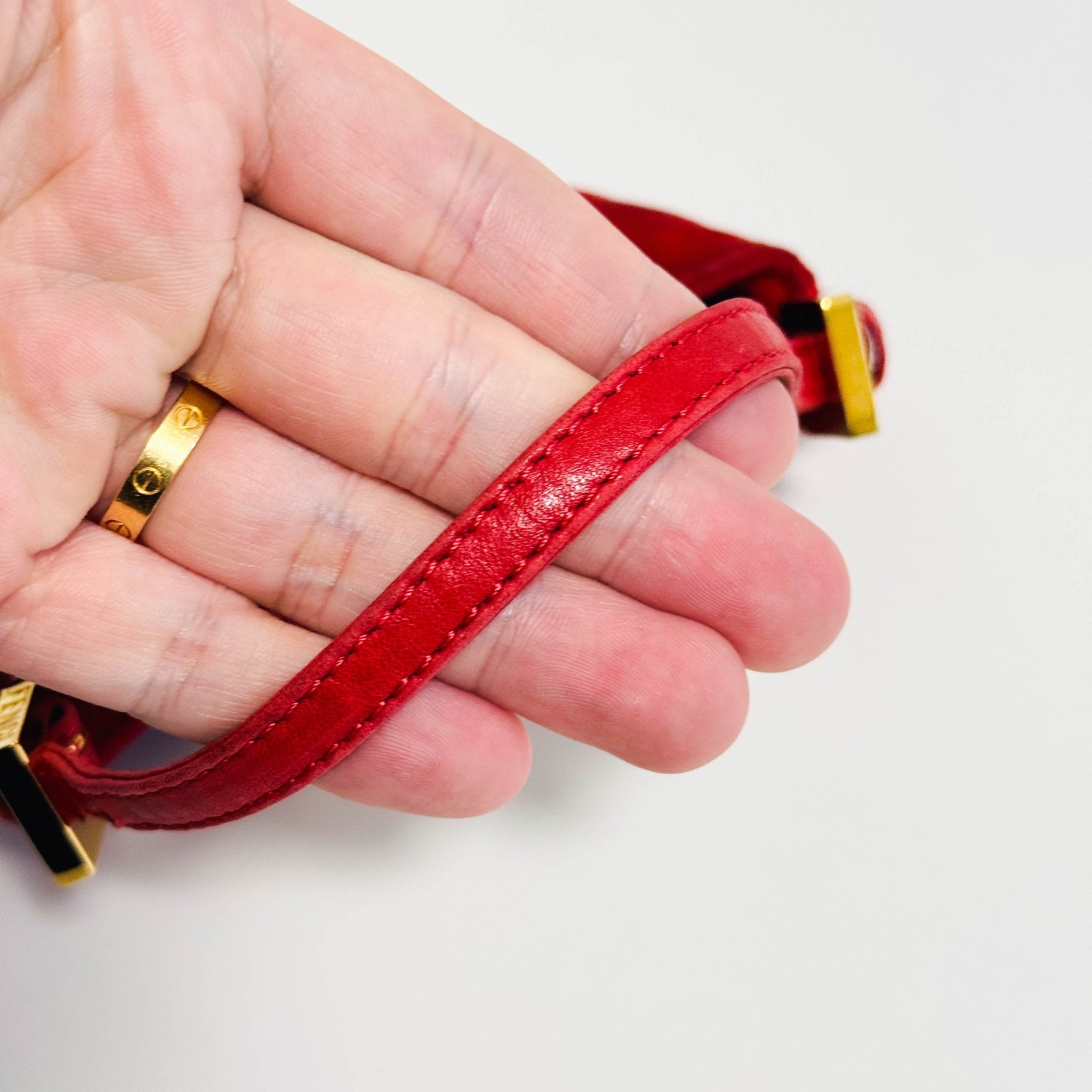 FENDI Vintage Croissant Red Suede Shoulder Bag, in , Sold by HIVE PRELOVED - Shoulder Bags, ,