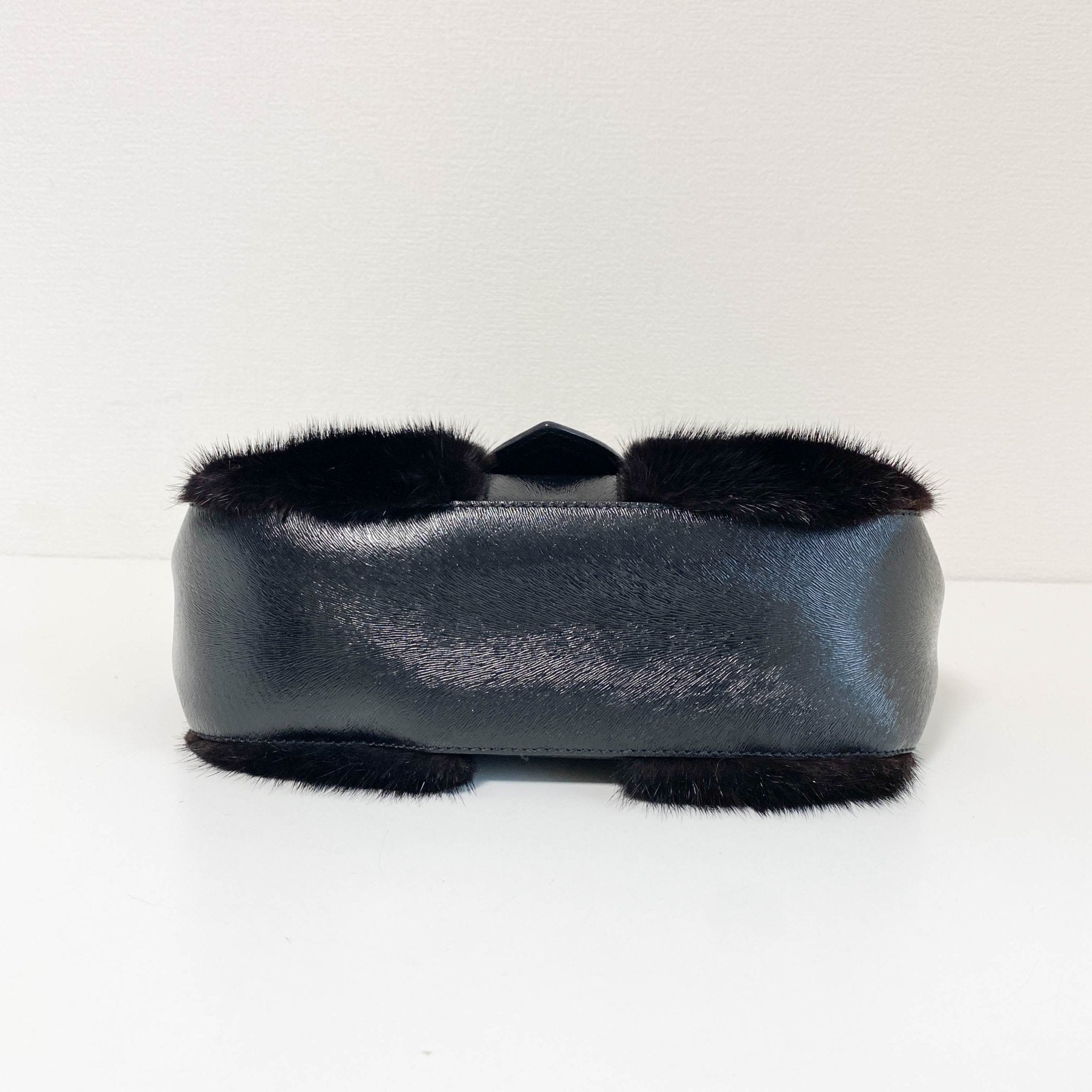 FENDI Vintage Hobo Fur Dark Brown Leather Shoulder Bag, in , Sold by HIVE PRELOVED - Shoulder Bags, ,