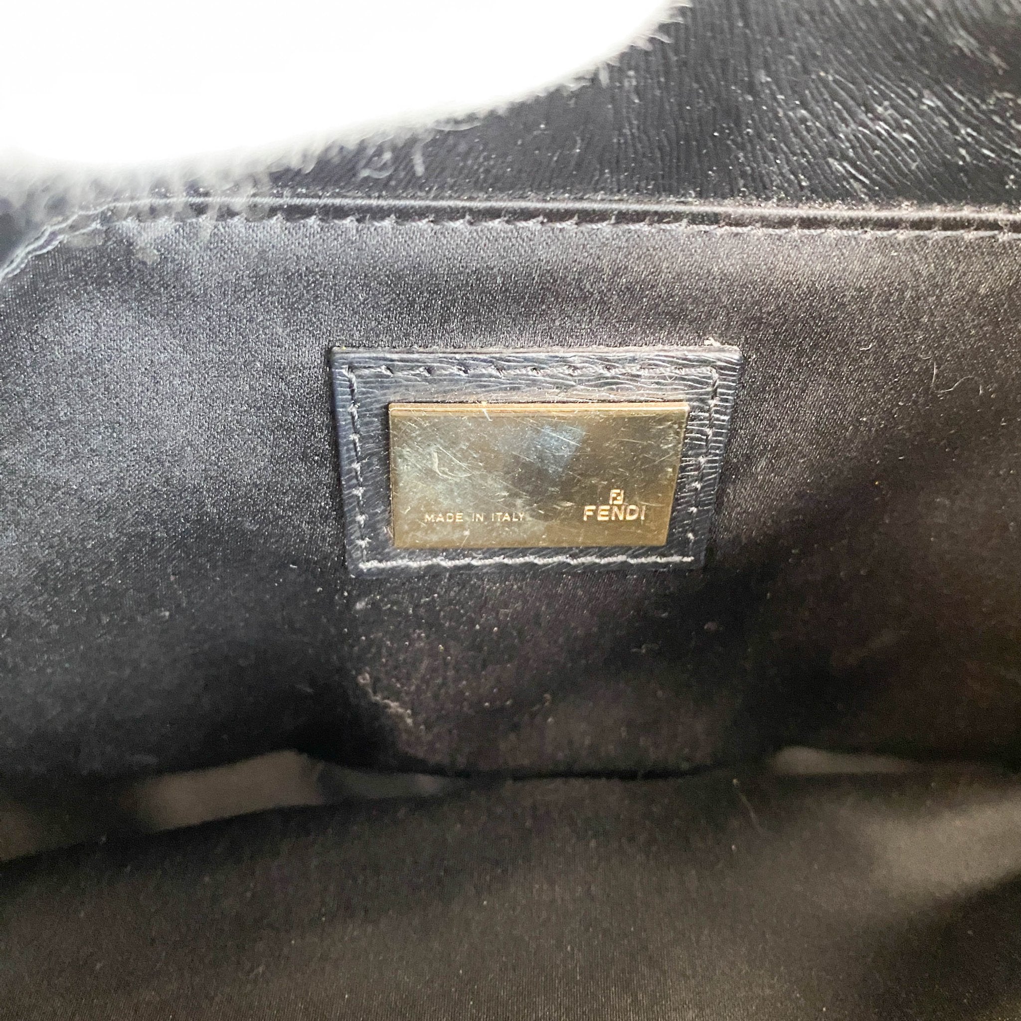 FENDI Vintage Hobo Fur Dark Brown Leather Shoulder Bag, in , Sold by HIVE PRELOVED - Shoulder Bags, ,