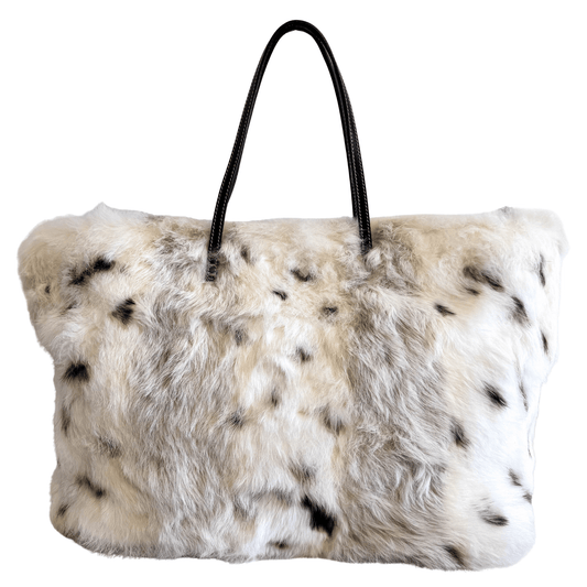 FENDI Vintage White Fur Tote Bag, in , Sold by HIVE PRELOVED - Totes, ,