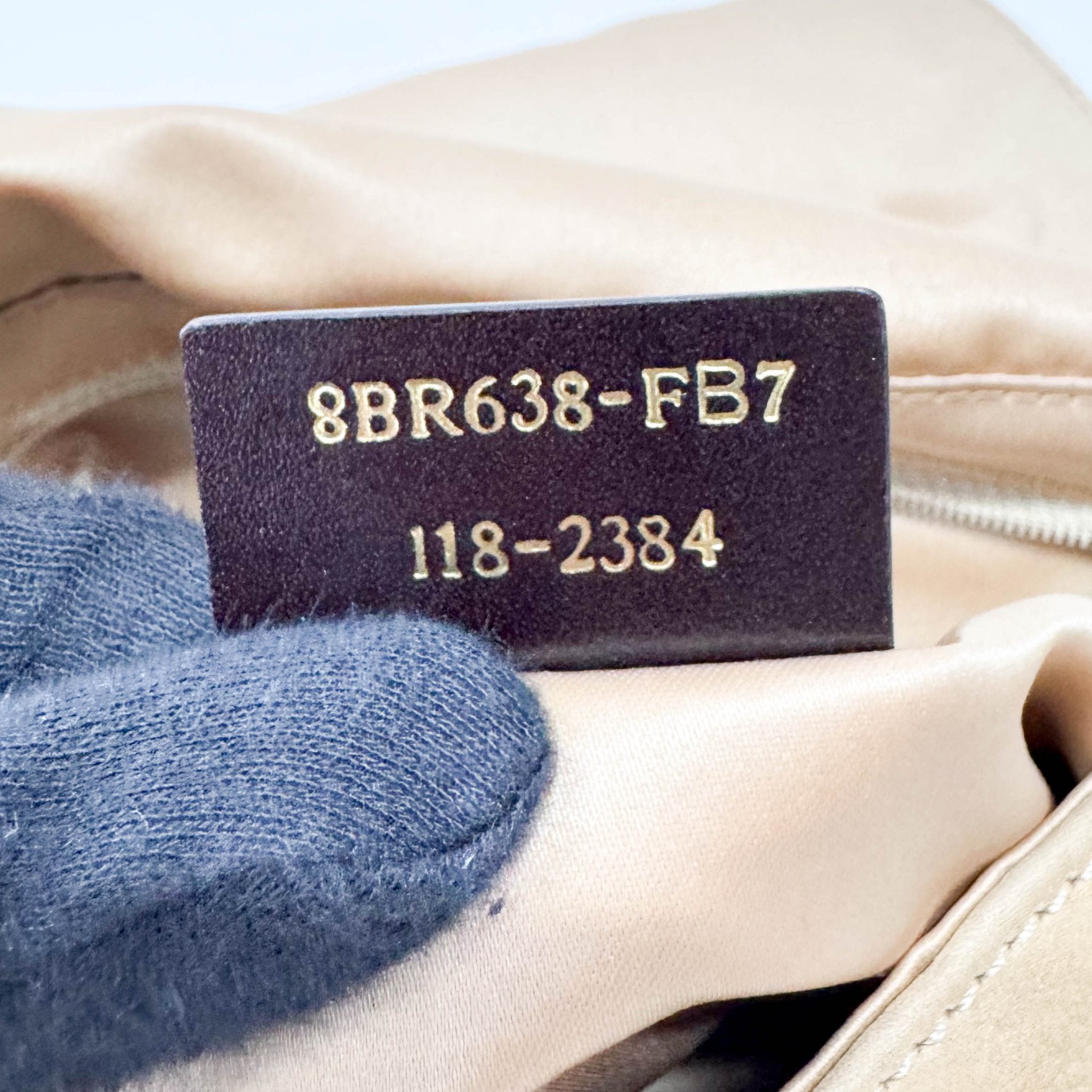 FENDI Vitello Savana Big Mamma Baguette Caramello Tartaruga Natural, in , Sold by HIVE PRELOVED - Shoulder Bags, ,