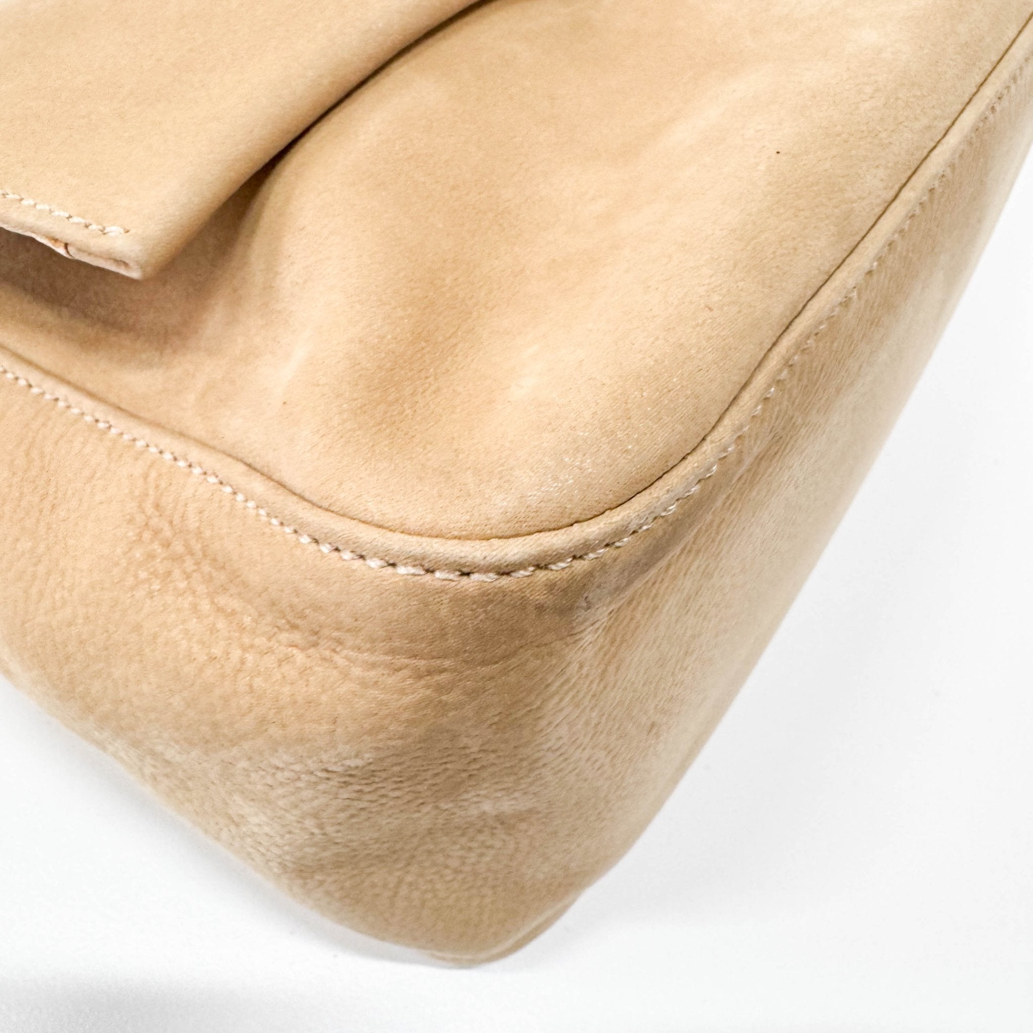 FENDI Vitello Savana Big Mamma Baguette Caramello Tartaruga Natural, in , Sold by HIVE PRELOVED - Shoulder Bags, ,