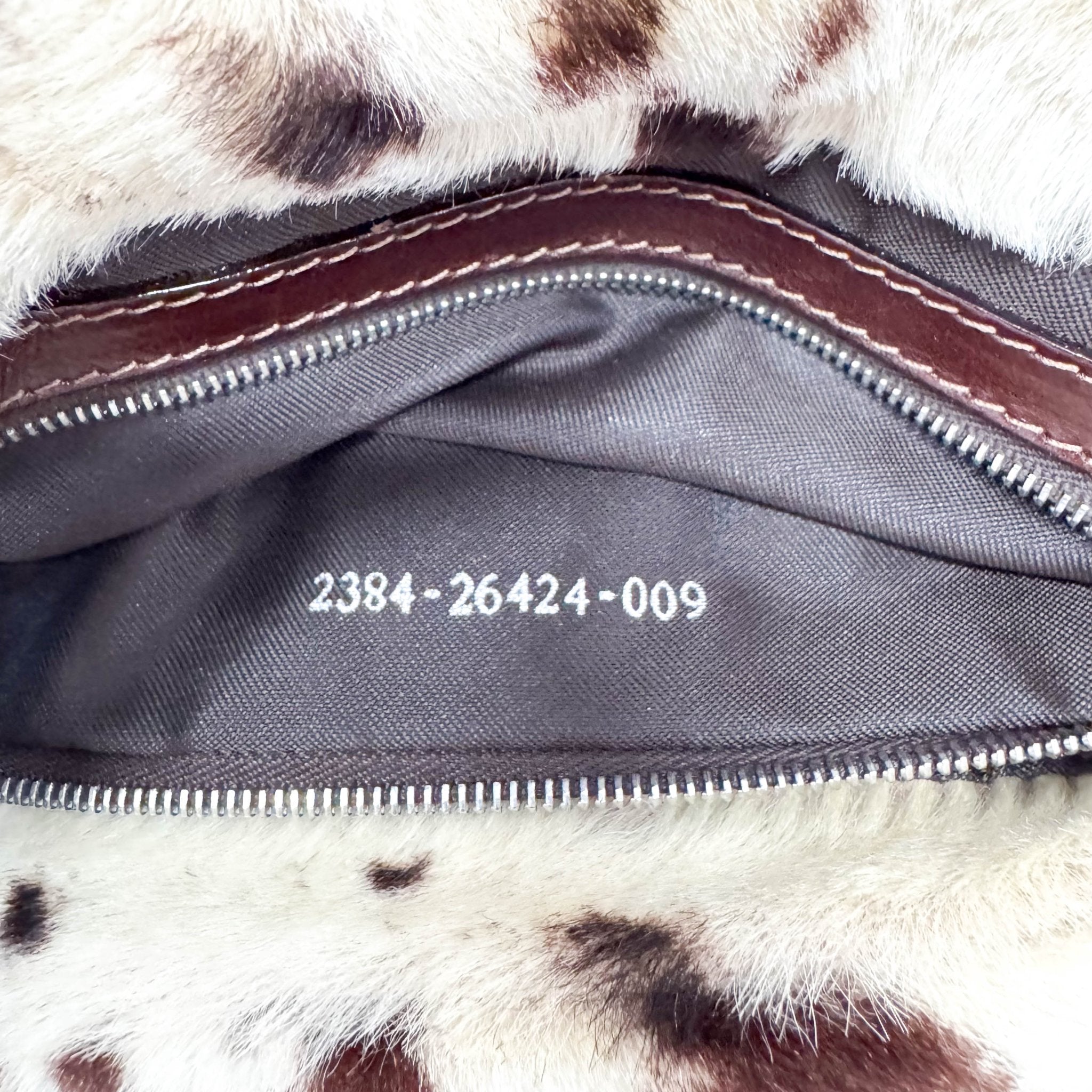 FENDI White Sheep Fur Baguette Shoulder Bag, in , Sold by HIVE PRELOVED - Shoulder Bags, ,