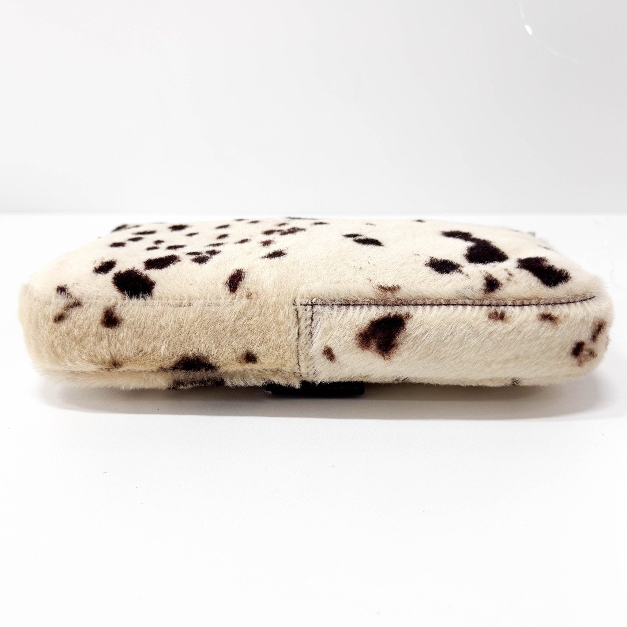 FENDI White Sheep Fur Baguette Shoulder Bag, in , Sold by HIVE PRELOVED - Shoulder Bags, ,