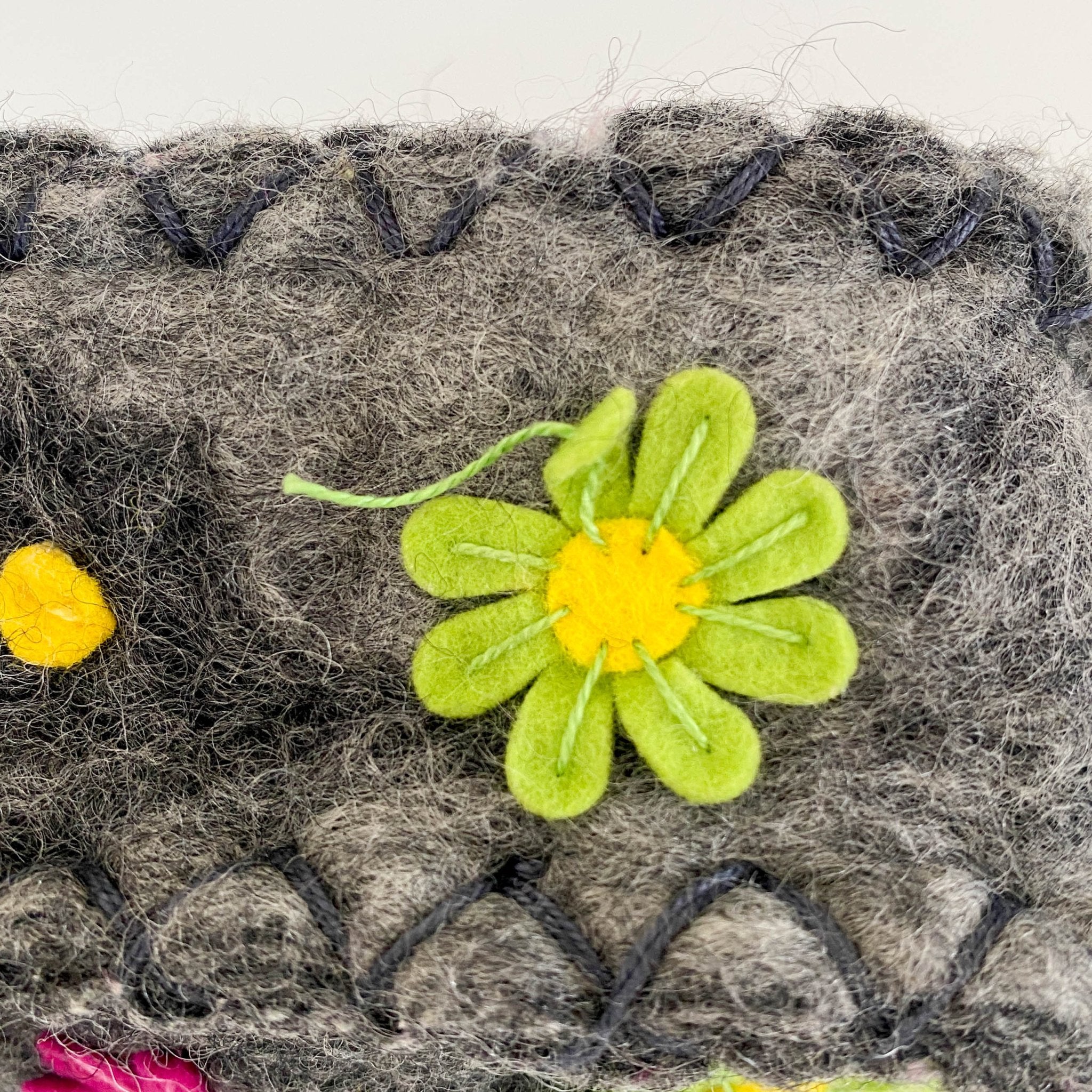 FENDI Wool Baguette with Embroidery Shoulder Bag, in , Sold by HIVE PRELOVED - Shoulder Bags, ,