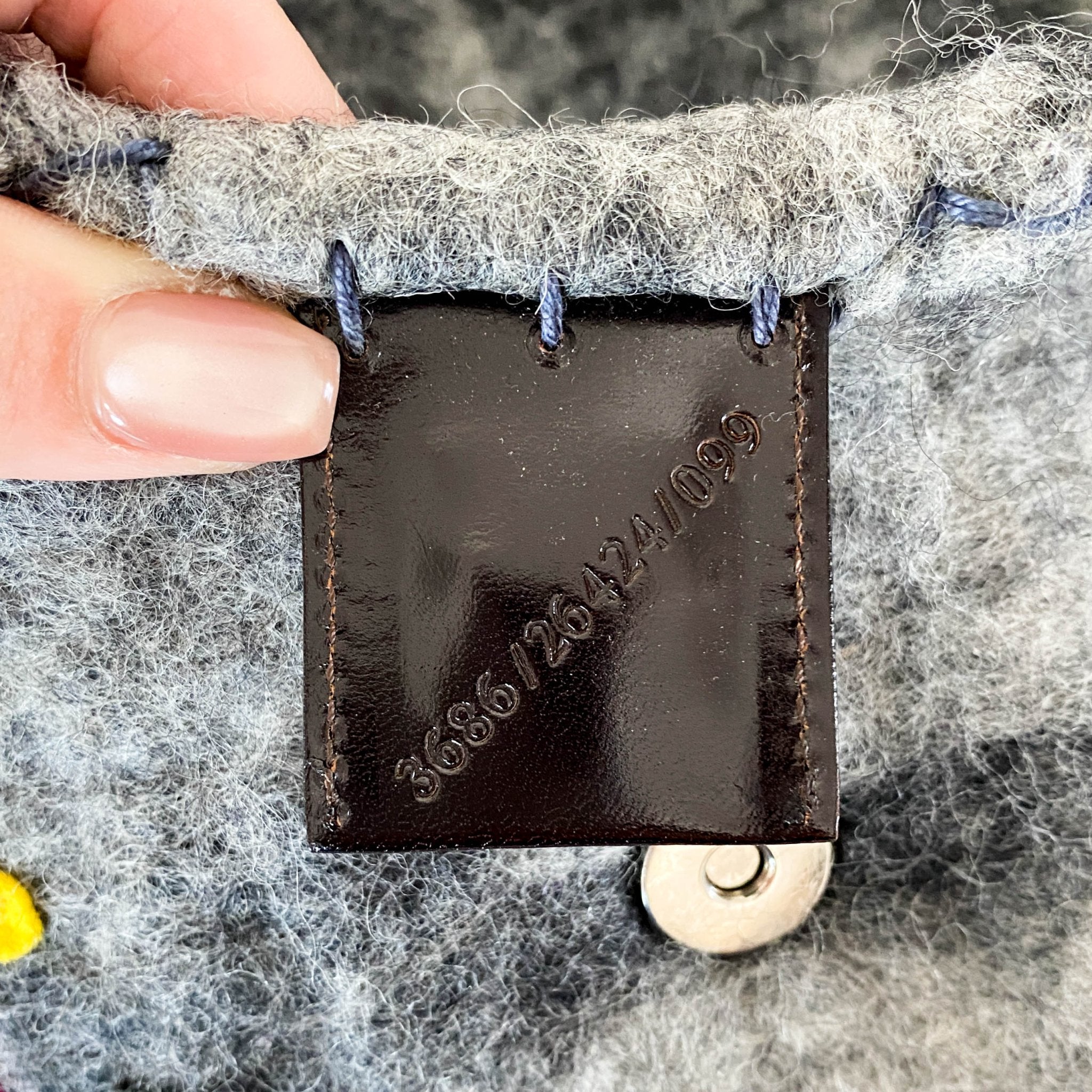 FENDI Wool Baguette with Embroidery Shoulder Bag, in , Sold by HIVE PRELOVED - Shoulder Bags, ,