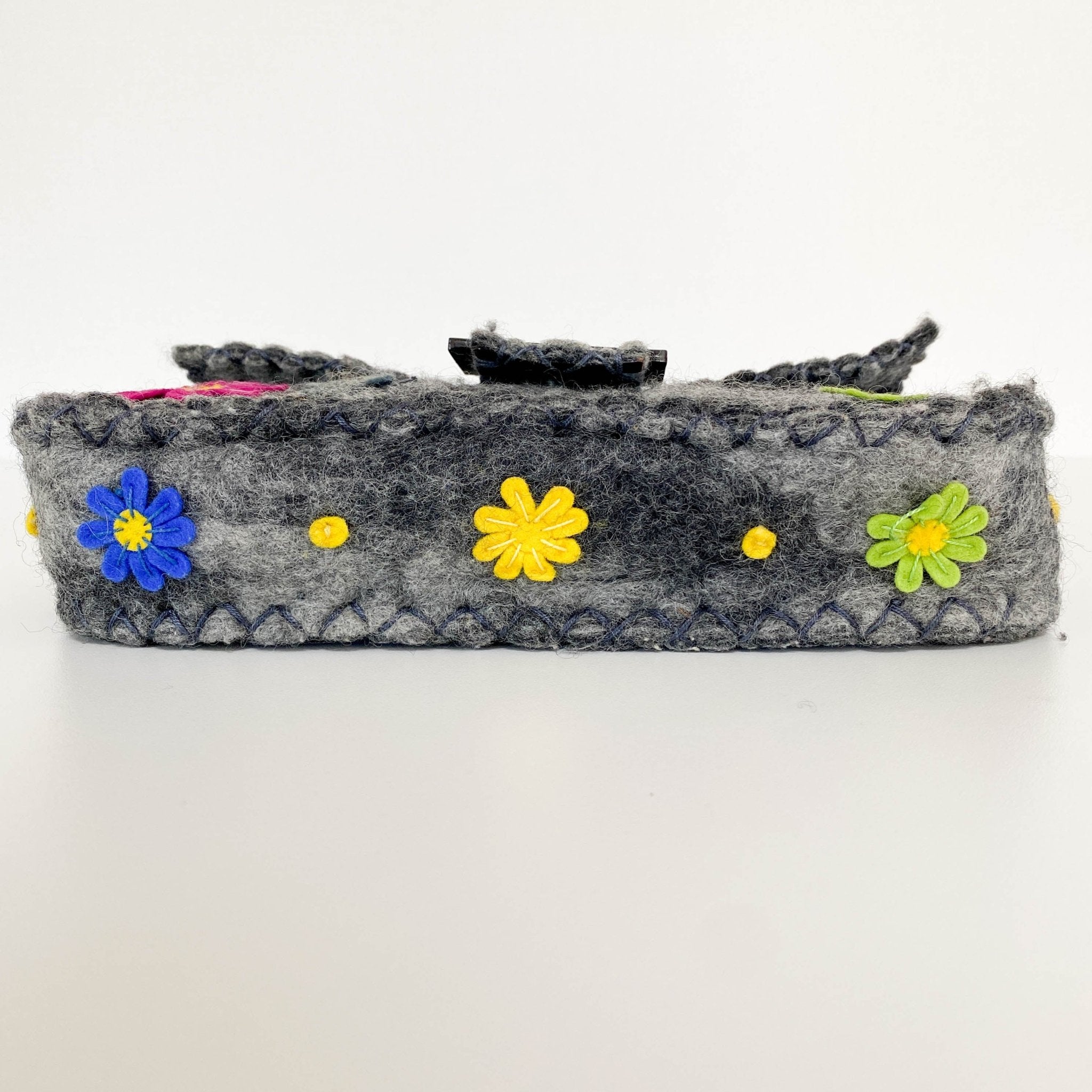 FENDI Wool Baguette with Embroidery Shoulder Bag, in , Sold by HIVE PRELOVED - Shoulder Bags, ,