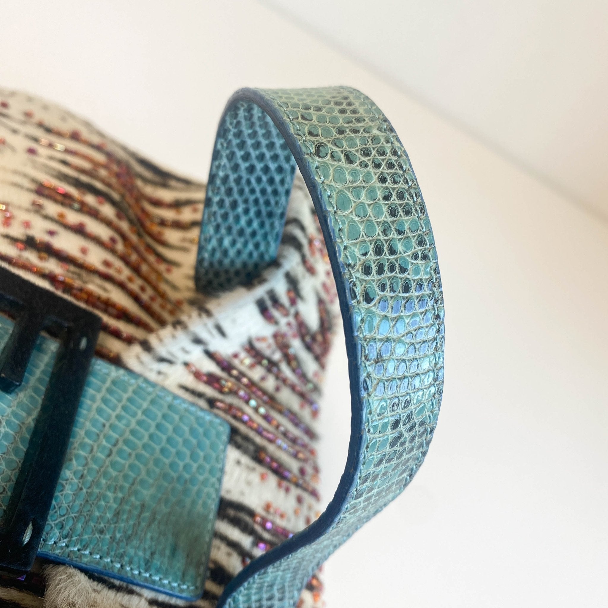 FENDI Zebra Design Pony Calf Hair with Beads Baguette Shoulder Bag, in , Sold by HIVE PRELOVED - Shoulder Bags, ,