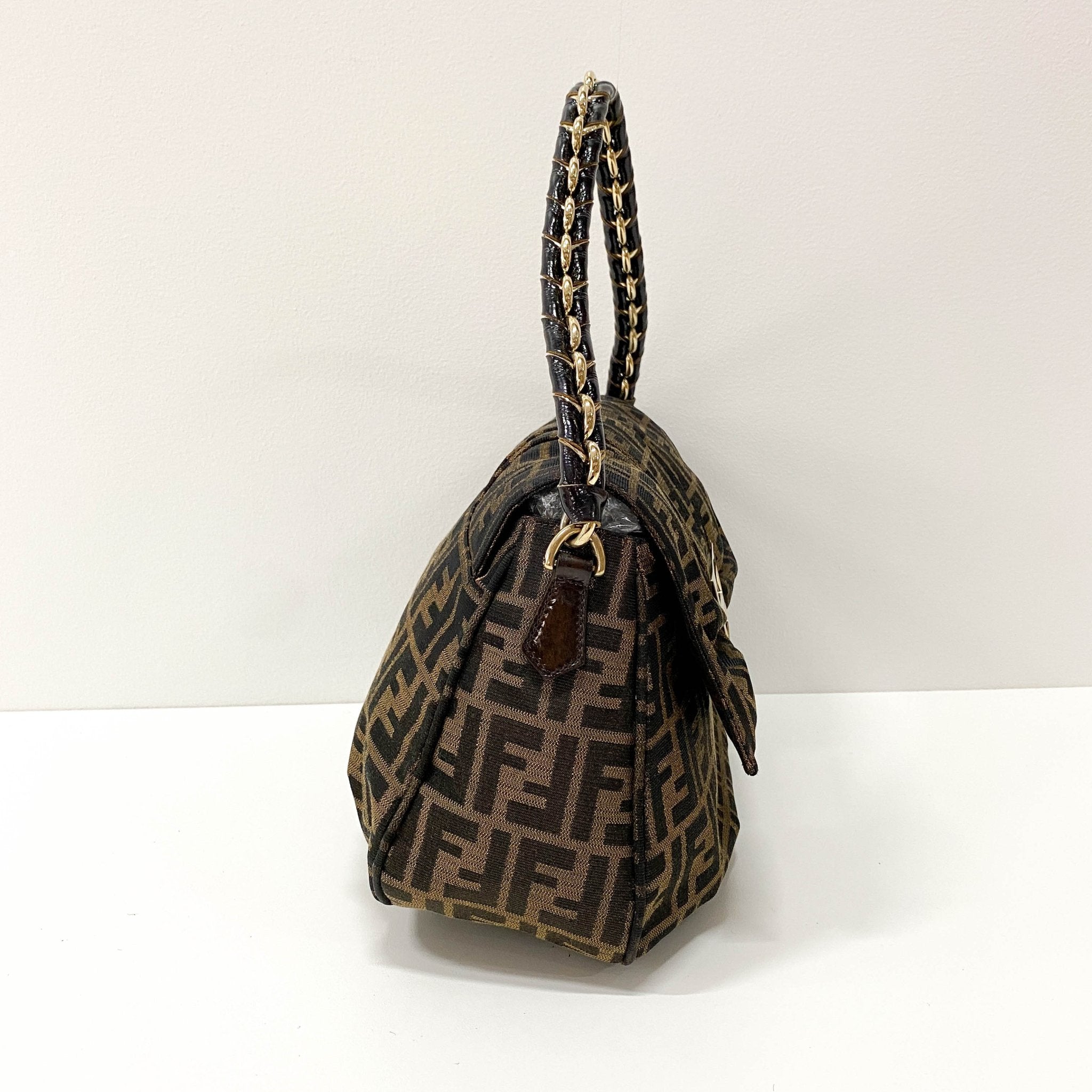 FENDI Zucca Baguette Shoulder Bag, in , Sold by HIVE PRELOVED - Shoulder Bags, ,