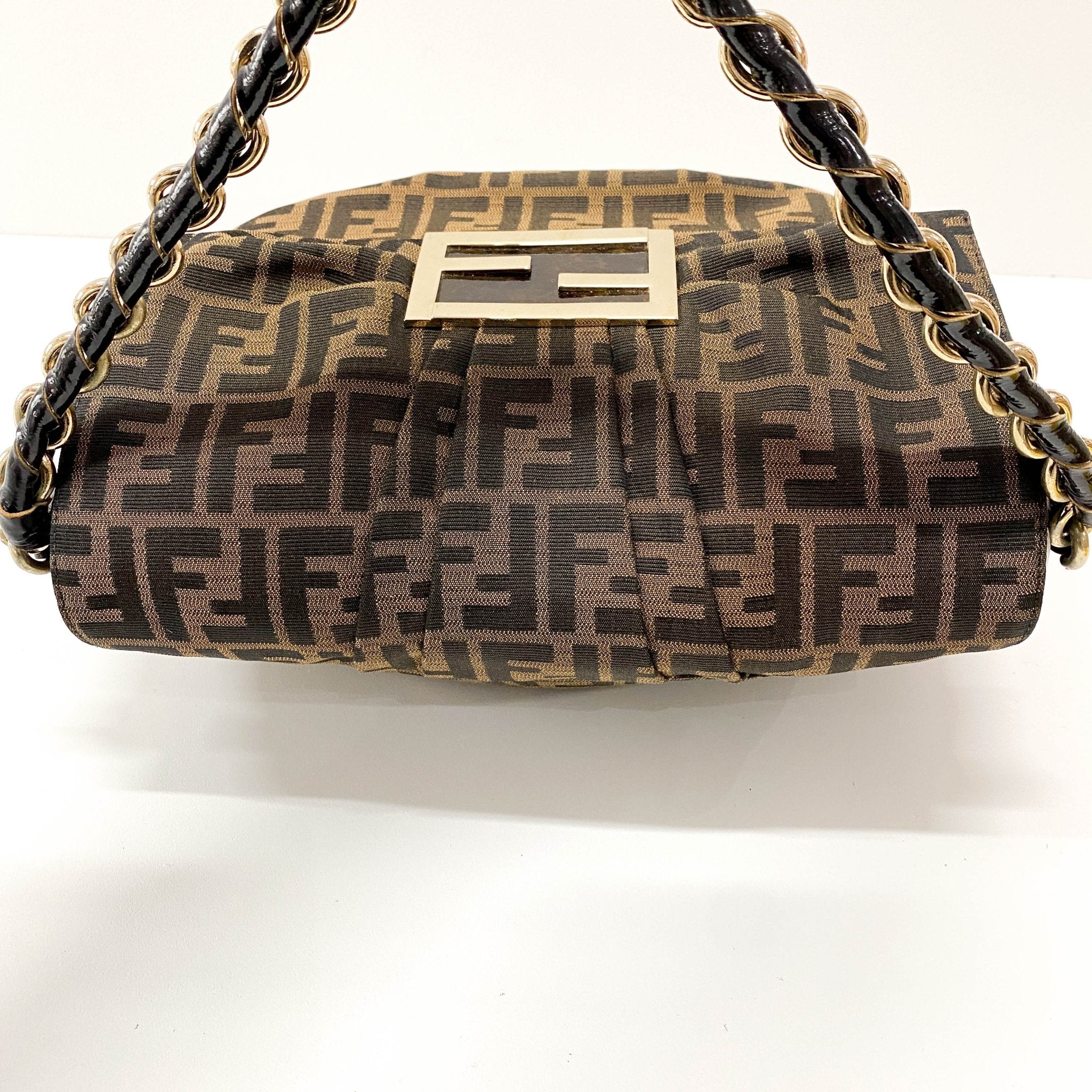 FENDI Zucca Baguette Shoulder Bag, in , Sold by HIVE PRELOVED - Shoulder Bags, ,