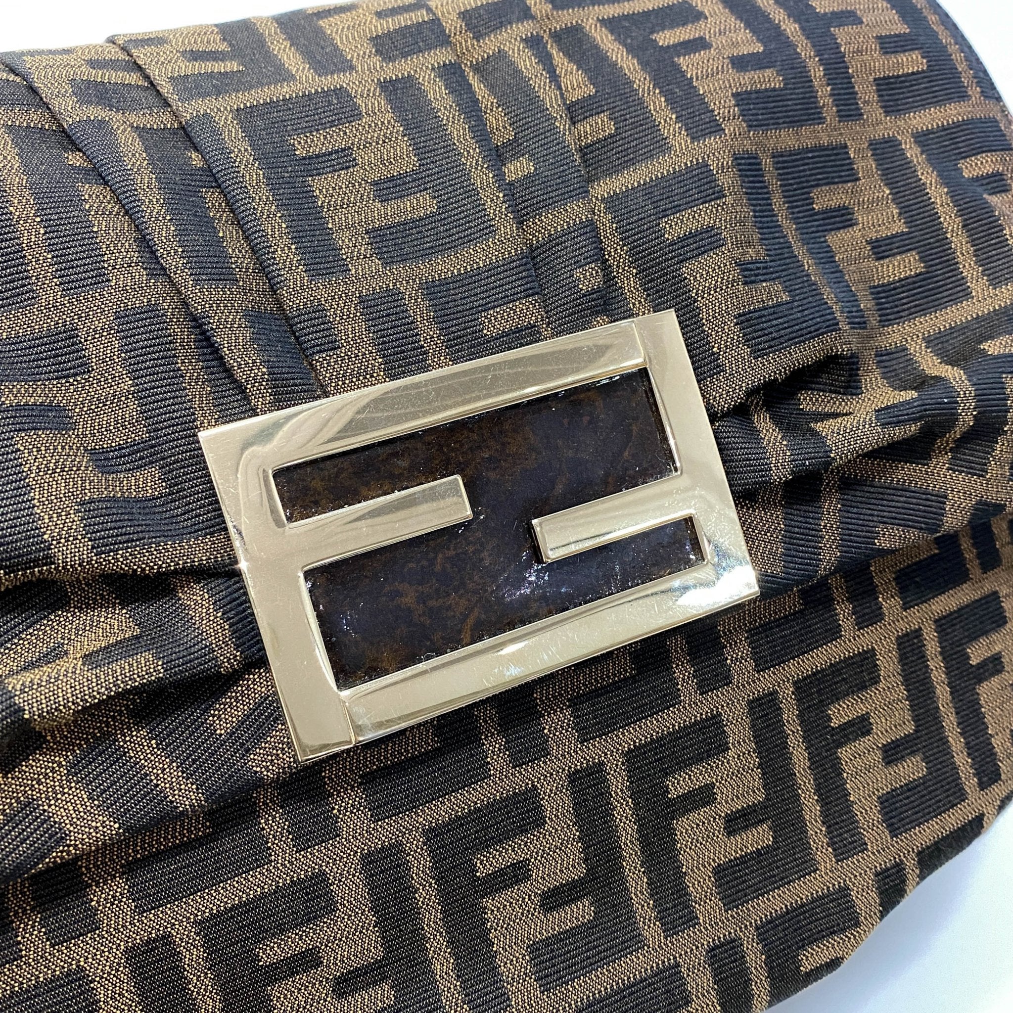 FENDI Zucca Baguette Shoulder Bag, in , Sold by HIVE PRELOVED - Shoulder Bags, ,