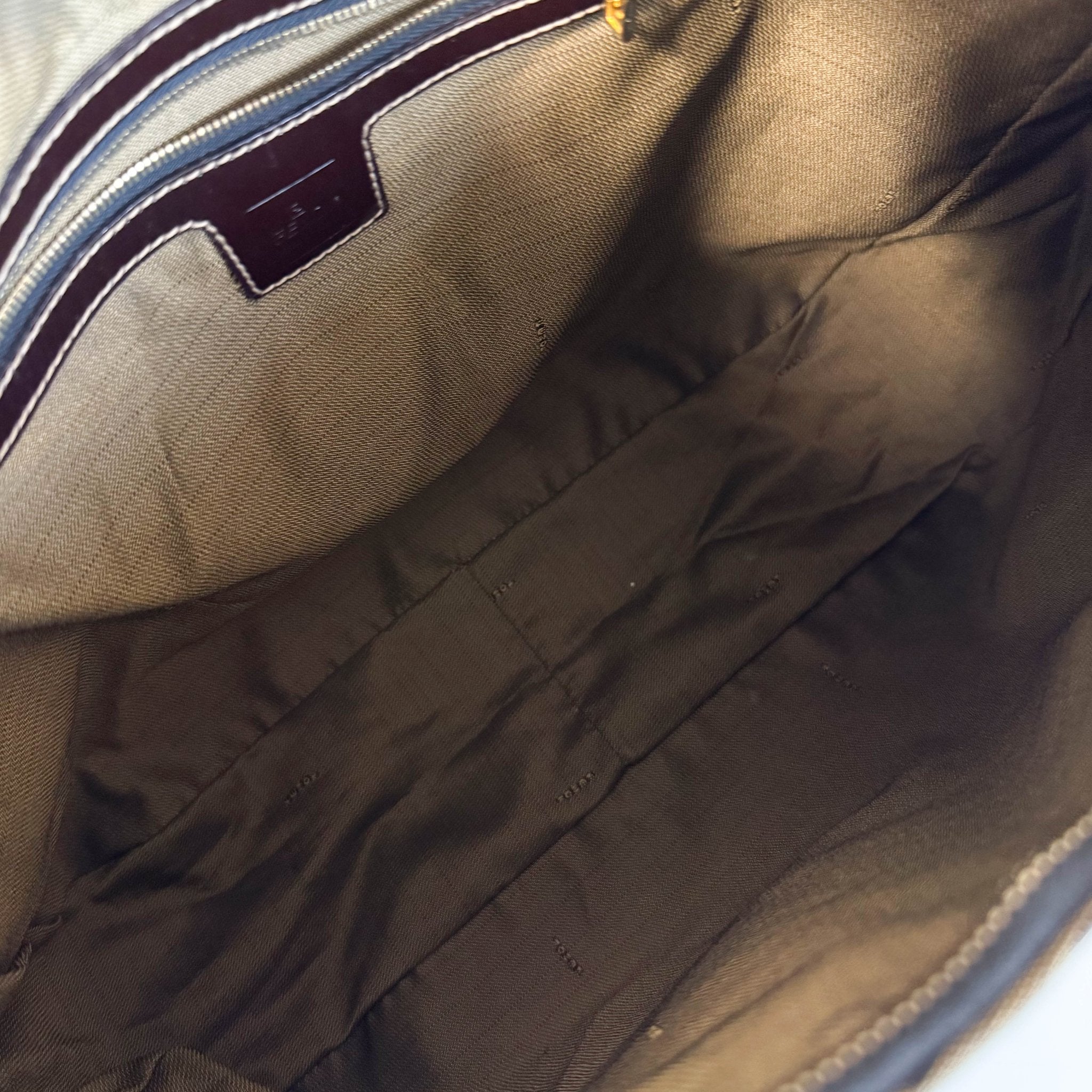 FENDI Zucca Brown Canvas Hobo Shoulder Bag, in , Sold by HIVE PRELOVED - Shoulder Bags, ,