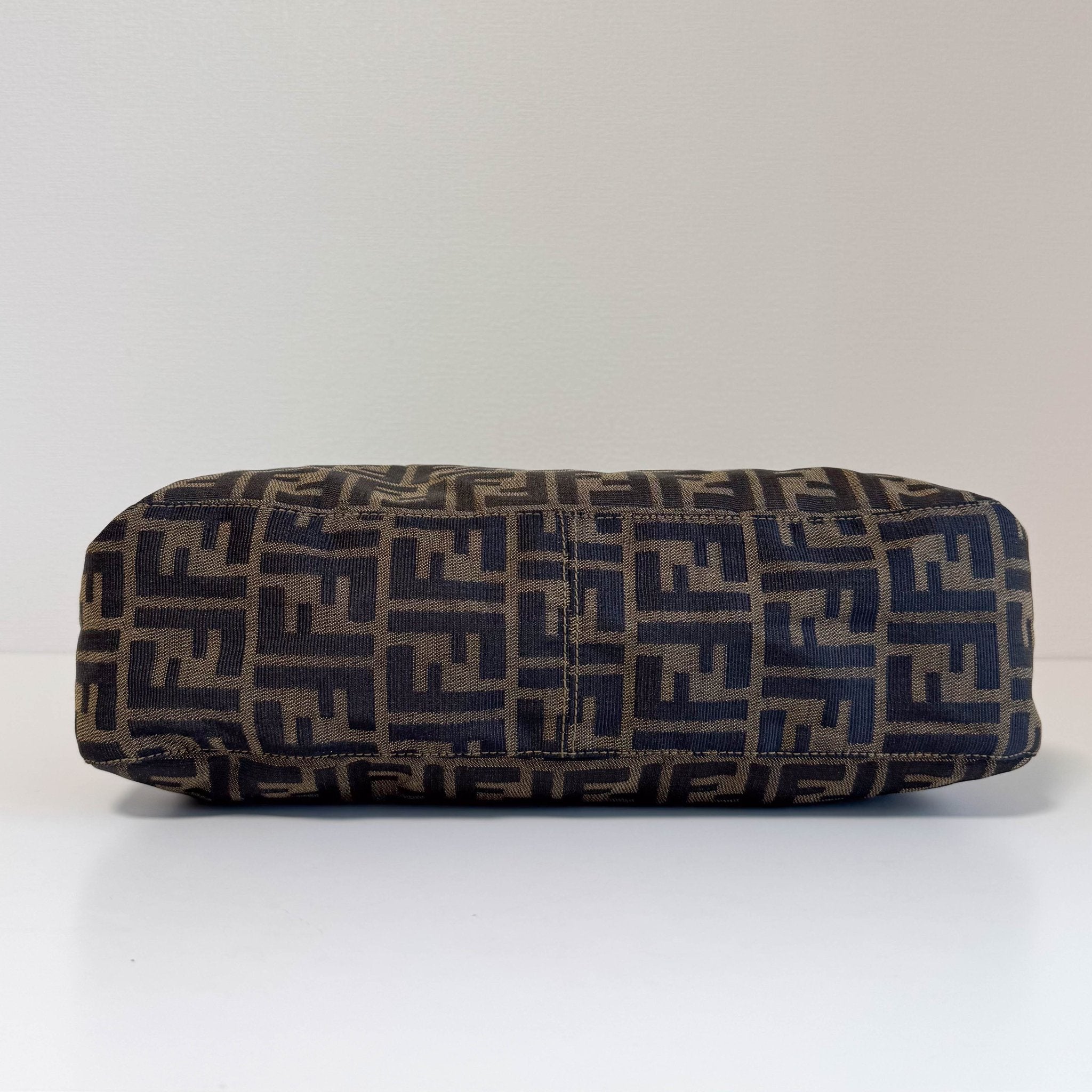 FENDI Zucca Brown Canvas Hobo Shoulder Bag, in , Sold by HIVE PRELOVED - Shoulder Bags, ,