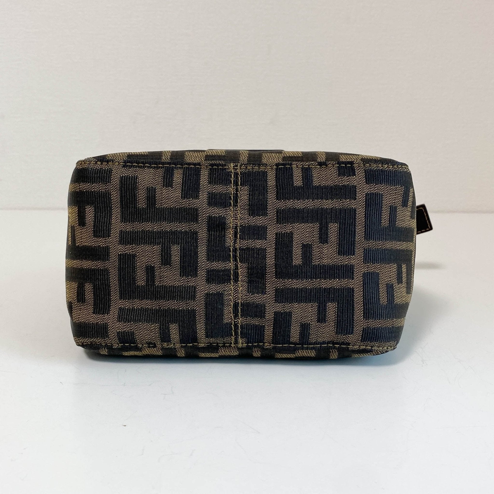 FENDI Zucca Brown Canvas Hobo Shoulder Bag with Gold Hardware, in , Sold by HIVE PRELOVED - Shoulder Bags, ,