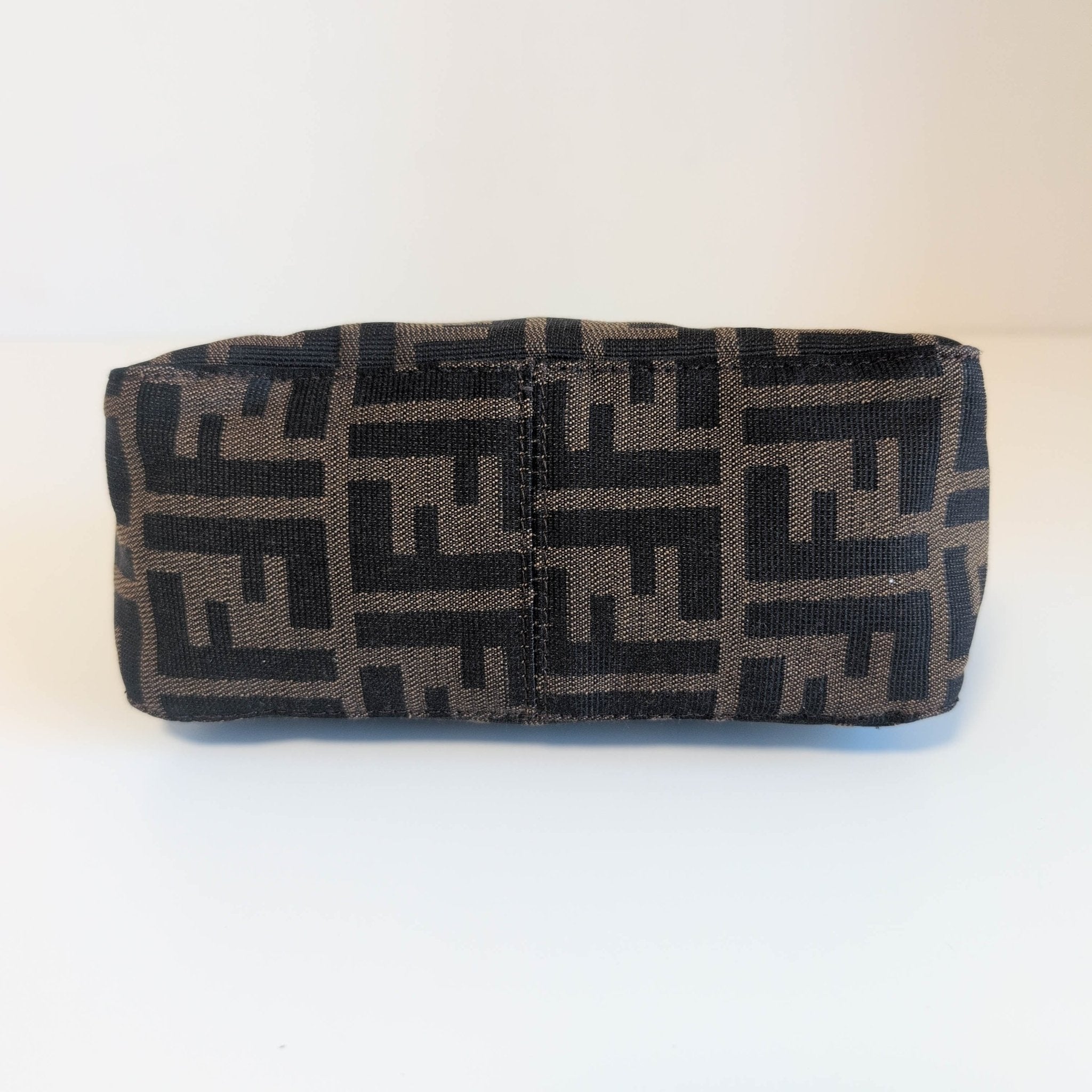 FENDI Zucca Brown Canvas Pouch Bag, in , Sold by HIVE PRELOVED - Handle Bags, ,