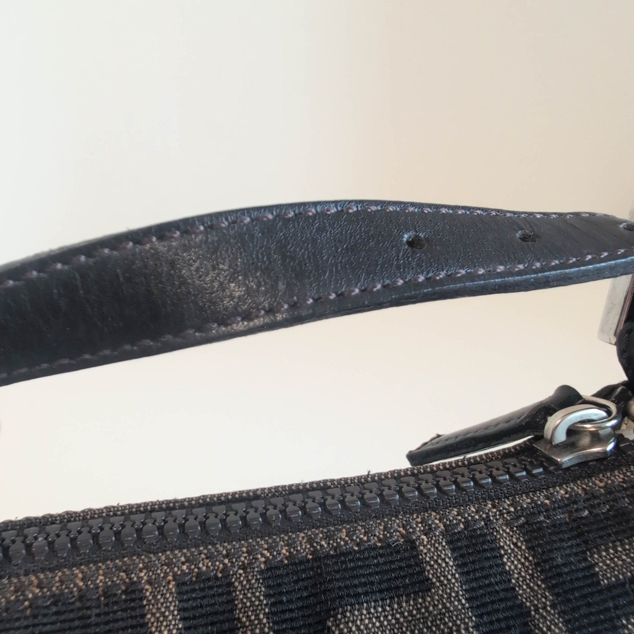 FENDI Zucca Brown Canvas Pouch Bag, in , Sold by HIVE PRELOVED - Handle Bags, ,