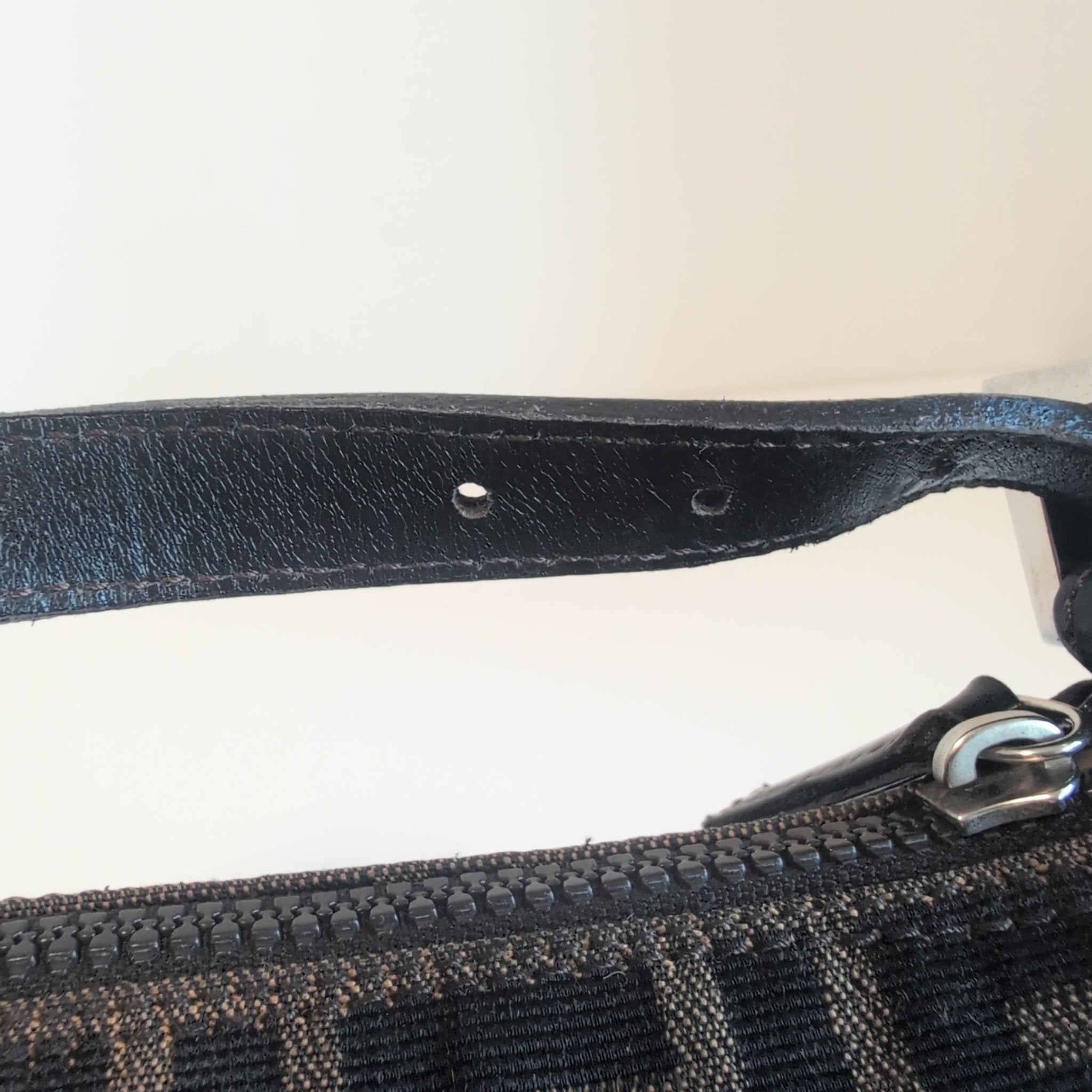 FENDI Zucca Brown Canvas Pouch Bag, in , Sold by HIVE PRELOVED - Handle Bags, ,