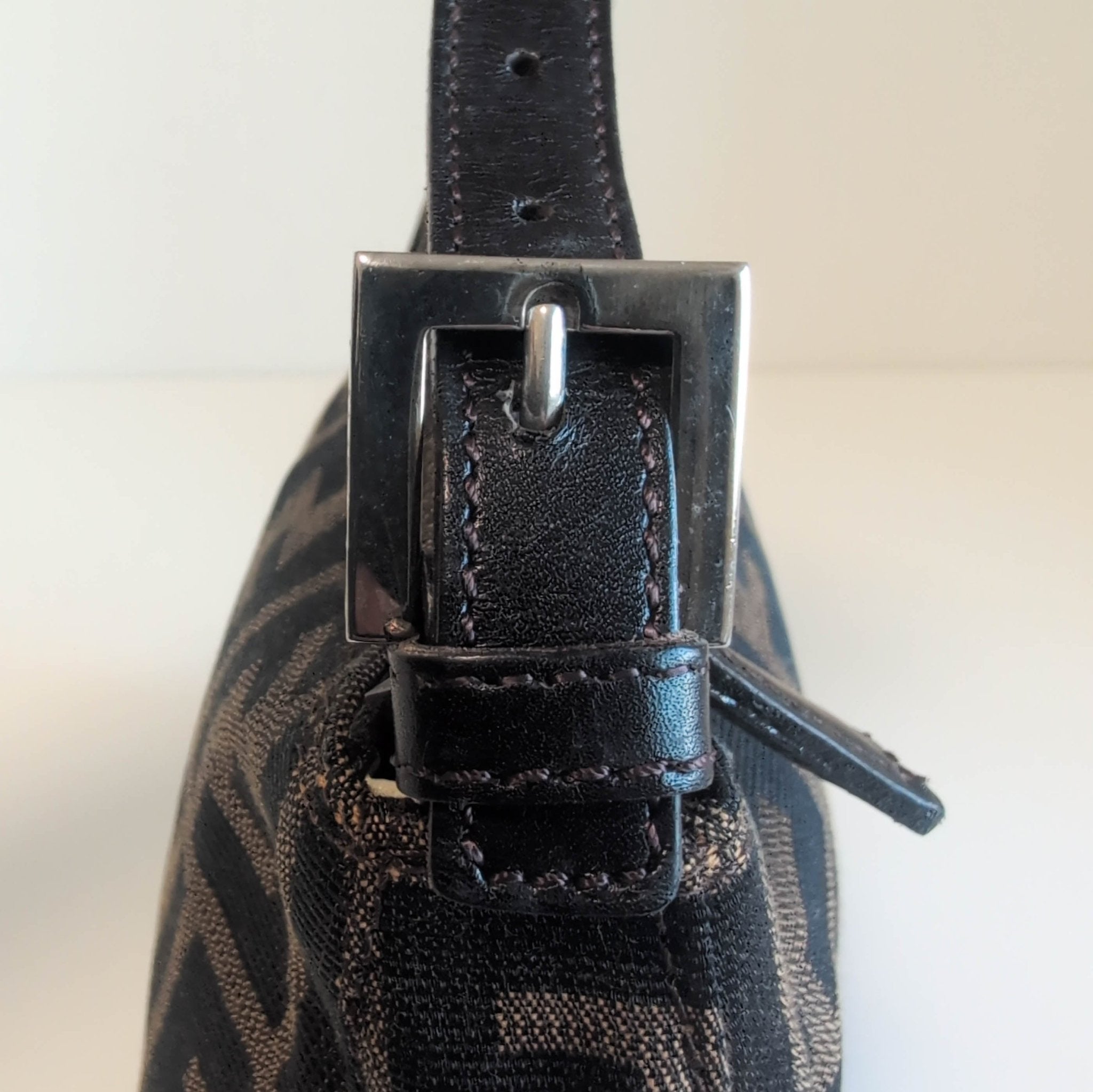 FENDI Zucca Brown Canvas Pouch Bag, in , Sold by HIVE PRELOVED - Handle Bags, ,