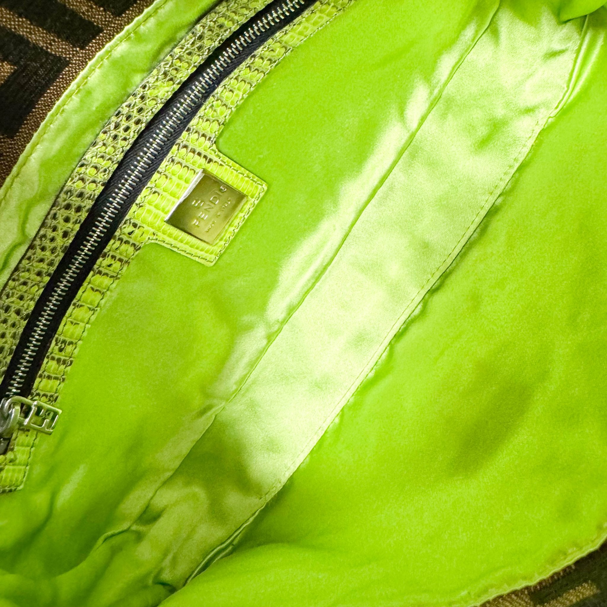 FENDI Zucca FF Design With Beads Baguette Shoulder Bag, in , Sold by HIVE PRELOVED - Shoulder Bags, ,