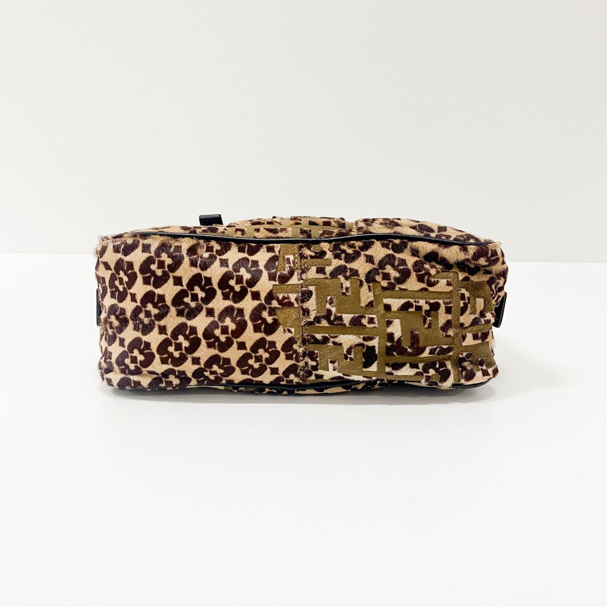 FENDI Zucca Leopard Print Pony Hair Shoulder Bag, in , Sold by HIVE PRELOVED - Shoulder Bags, ,